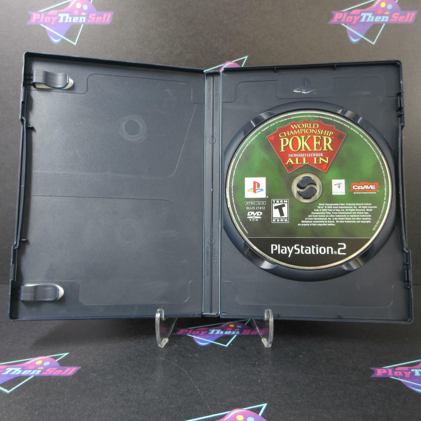 World Championship Poker All In PS2 PlayStation 2 - Very Good