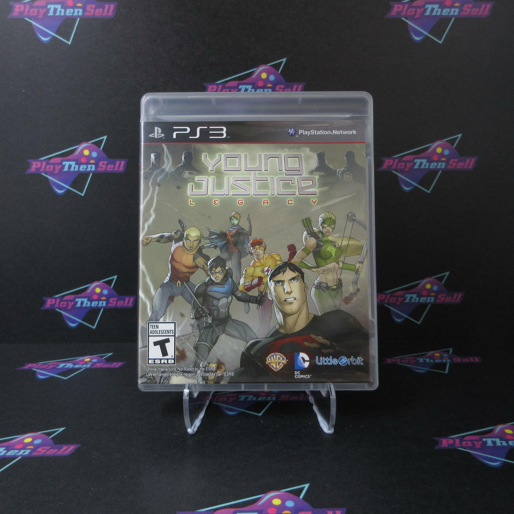 Young Justice Legacy PS3 PlayStation 3 - Like New
