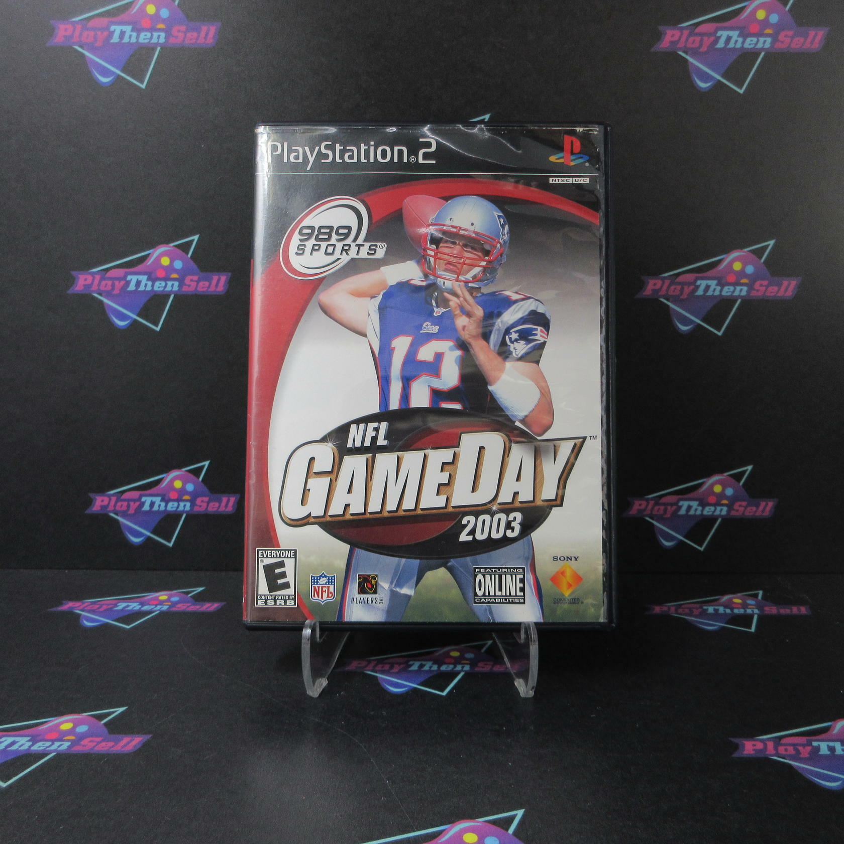 NFL GameDay 2003 + Reg Card PS2 PlayStation 2 AD Complete CIB - Very Good