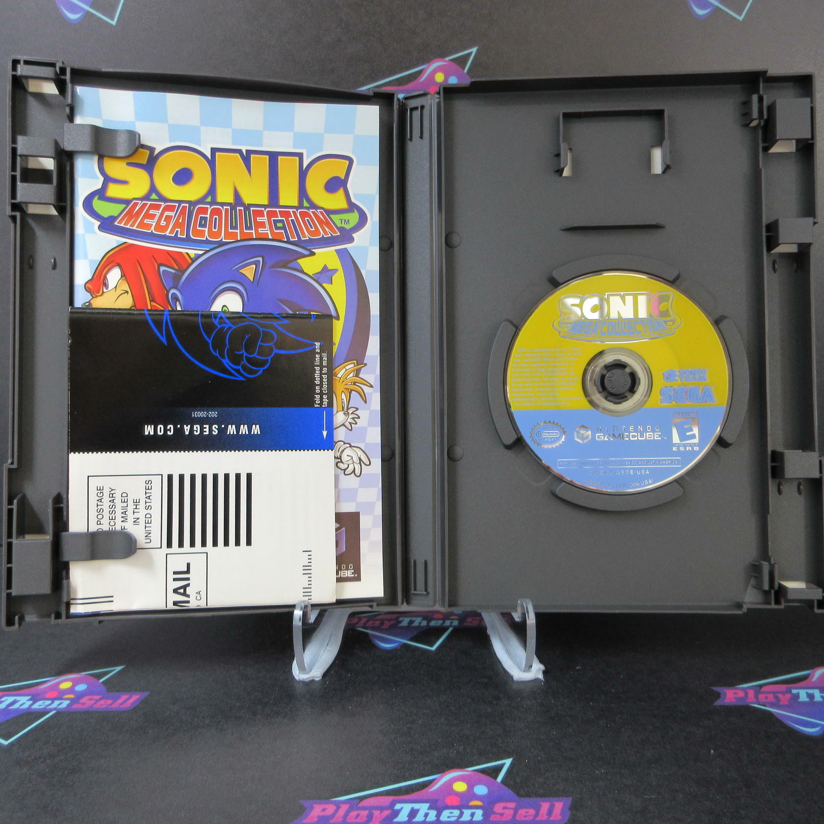 Sonic Mega Collection Nintendo GameCube Player's Choice + Reg Card - Like New