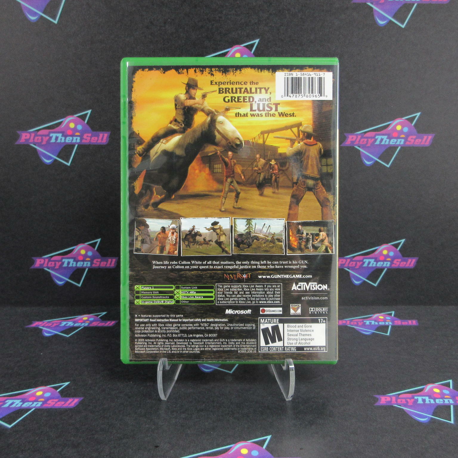 GUN - Xbox - Like New