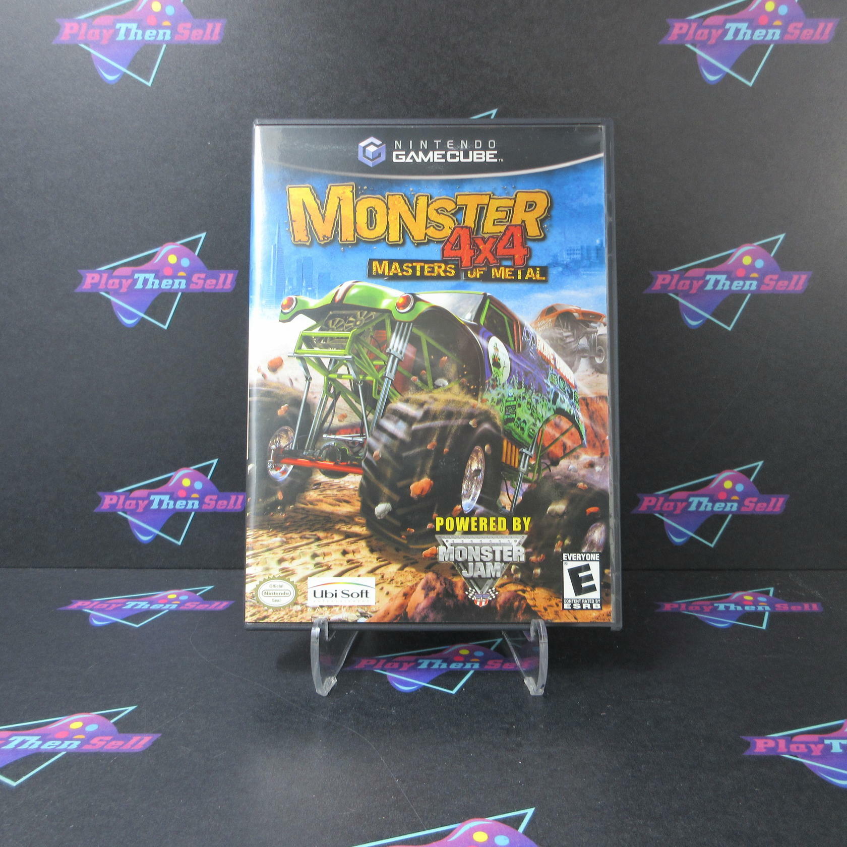 Monster 4X4 Masters of Metal Nintendo GameCube MD + Reg Card Complete CIB - Very Good