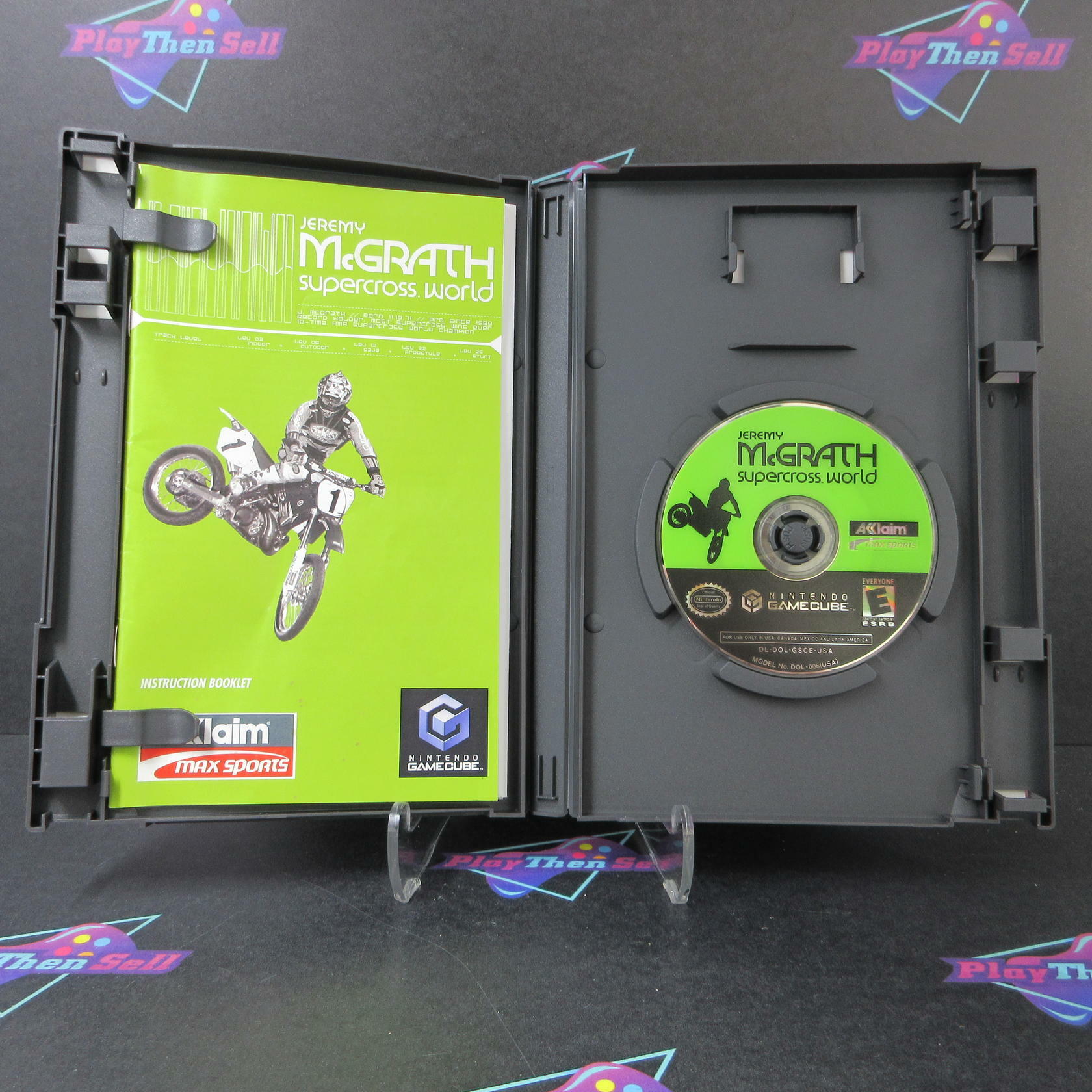 Jeremy McGrath Supercross World Nintendo GameCube - Like New