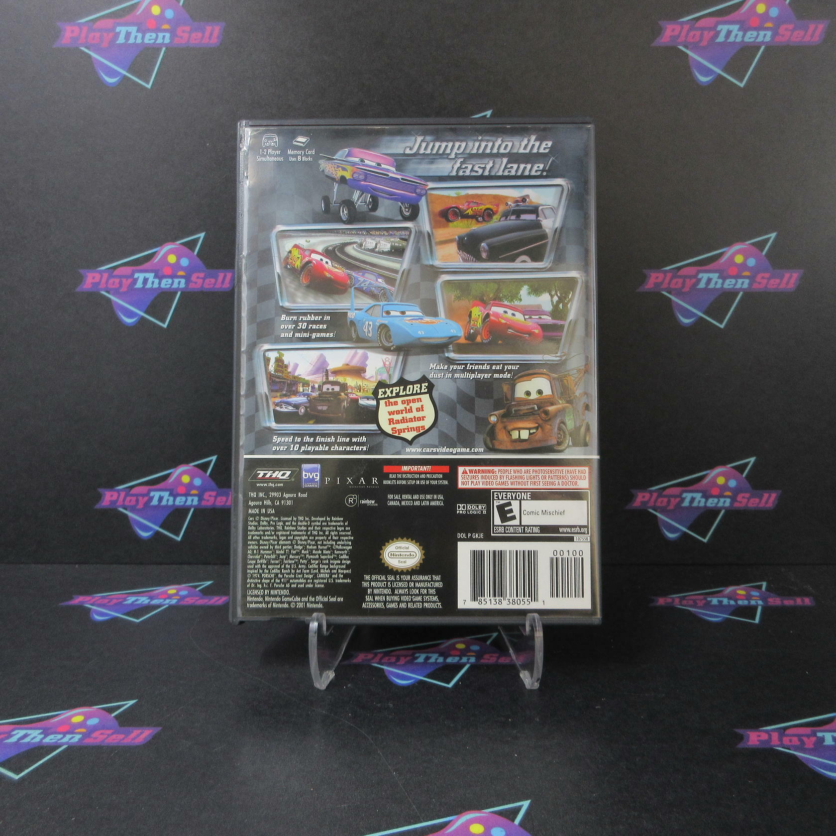 Cars Nintendo GameCube - Very Good