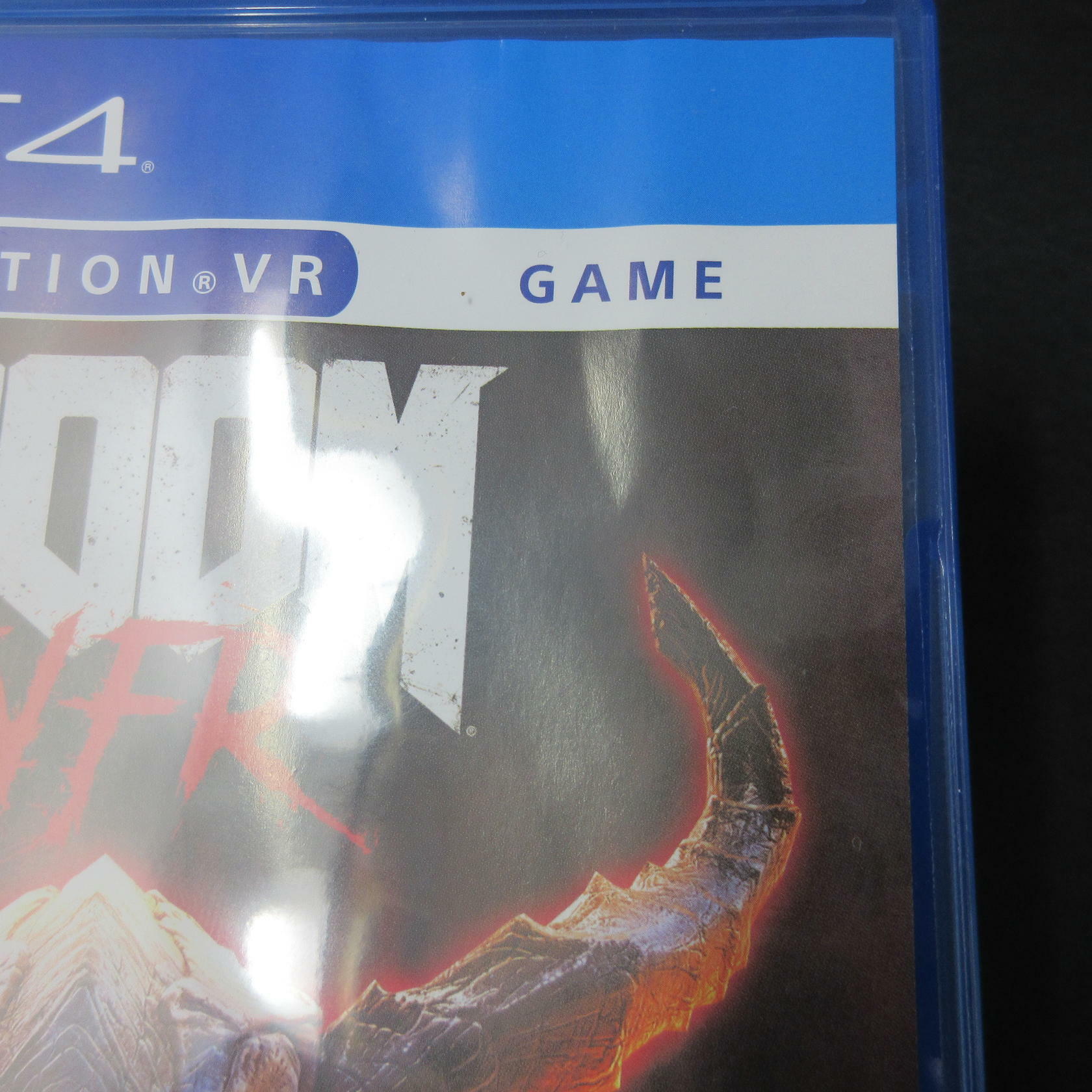 DOOM VFR PSVR PS4 PlayStation 4 AD Complete CIB - Very Good