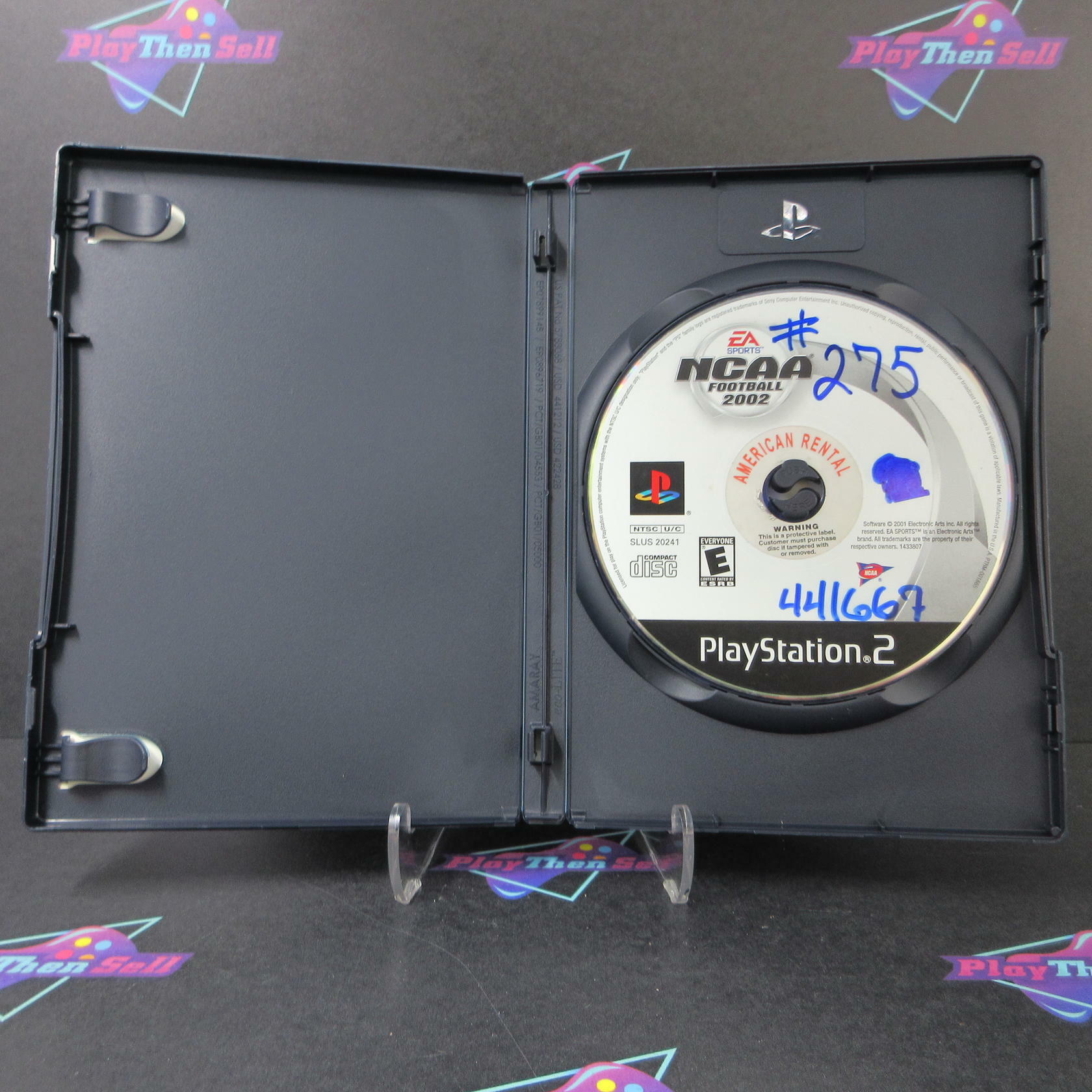 NCAA Football 2002 PS2 PlayStation 2 AD/DD/NM - Very Good