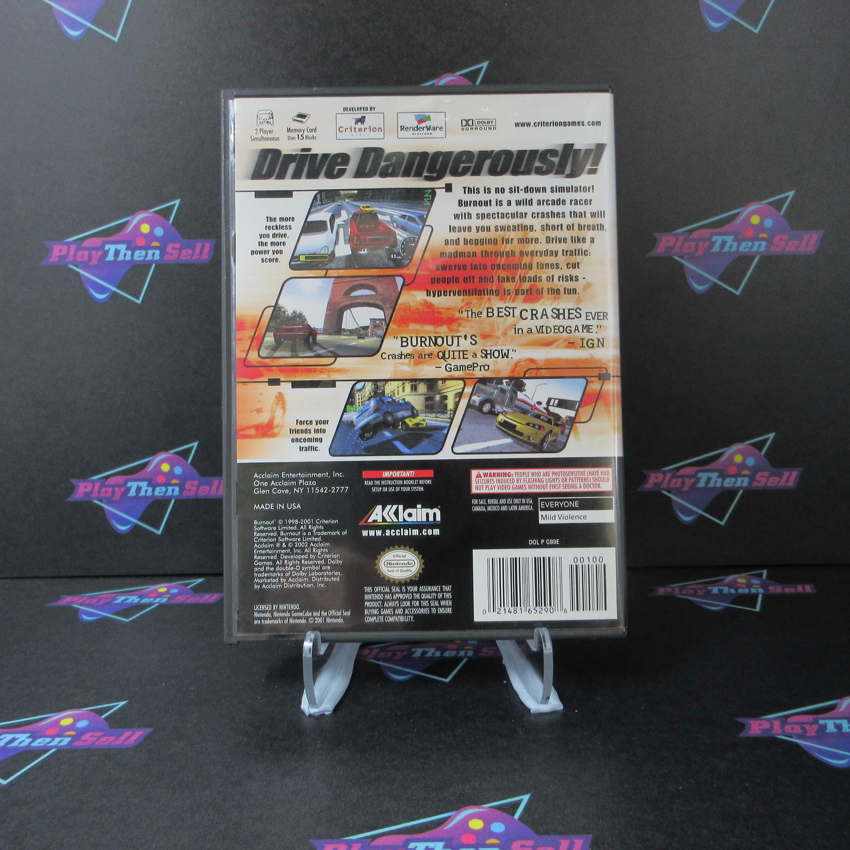 Burnout Nintendo GameCube - Like New