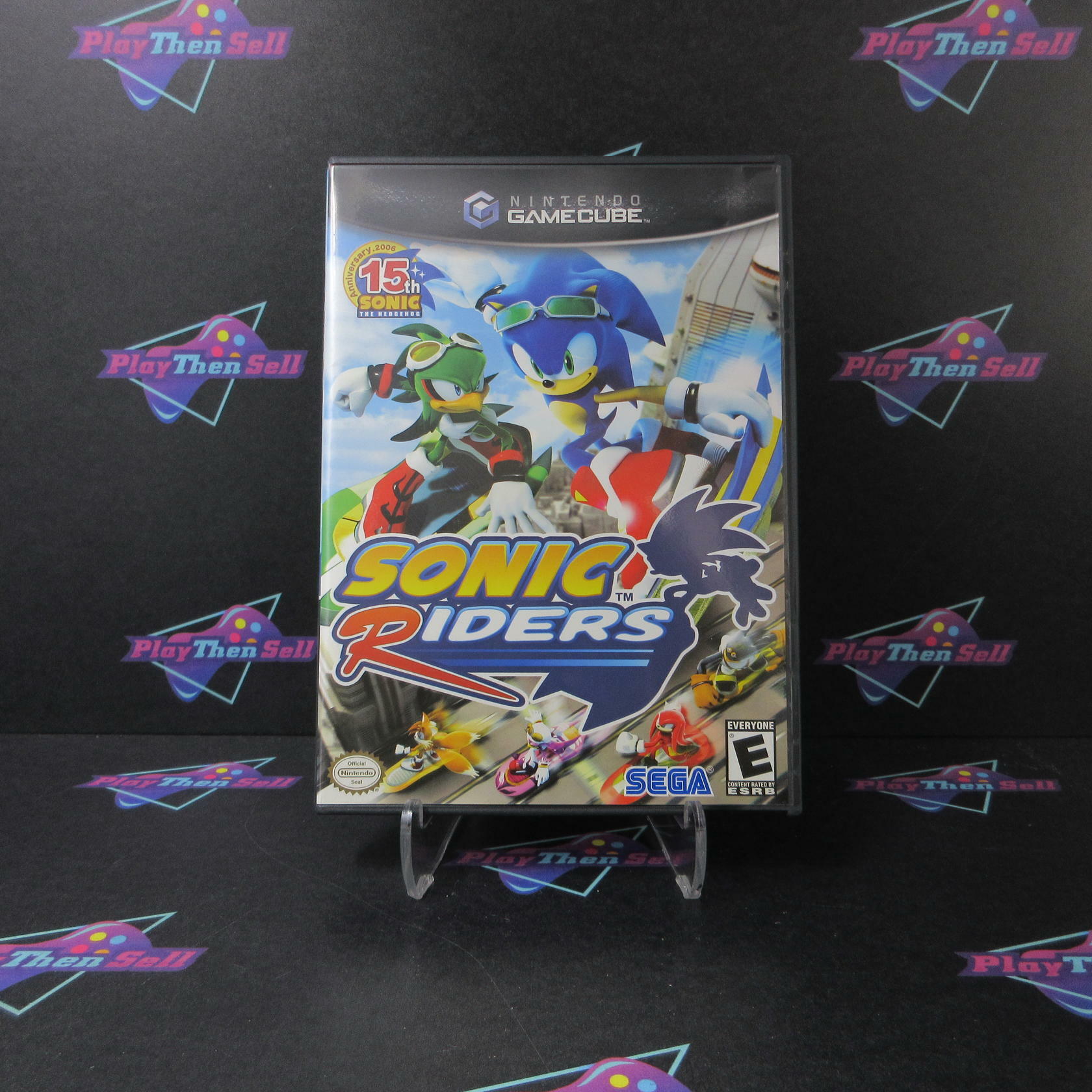 Sonic Riders Nintendo GameCube AD Complete CIB - Very Good