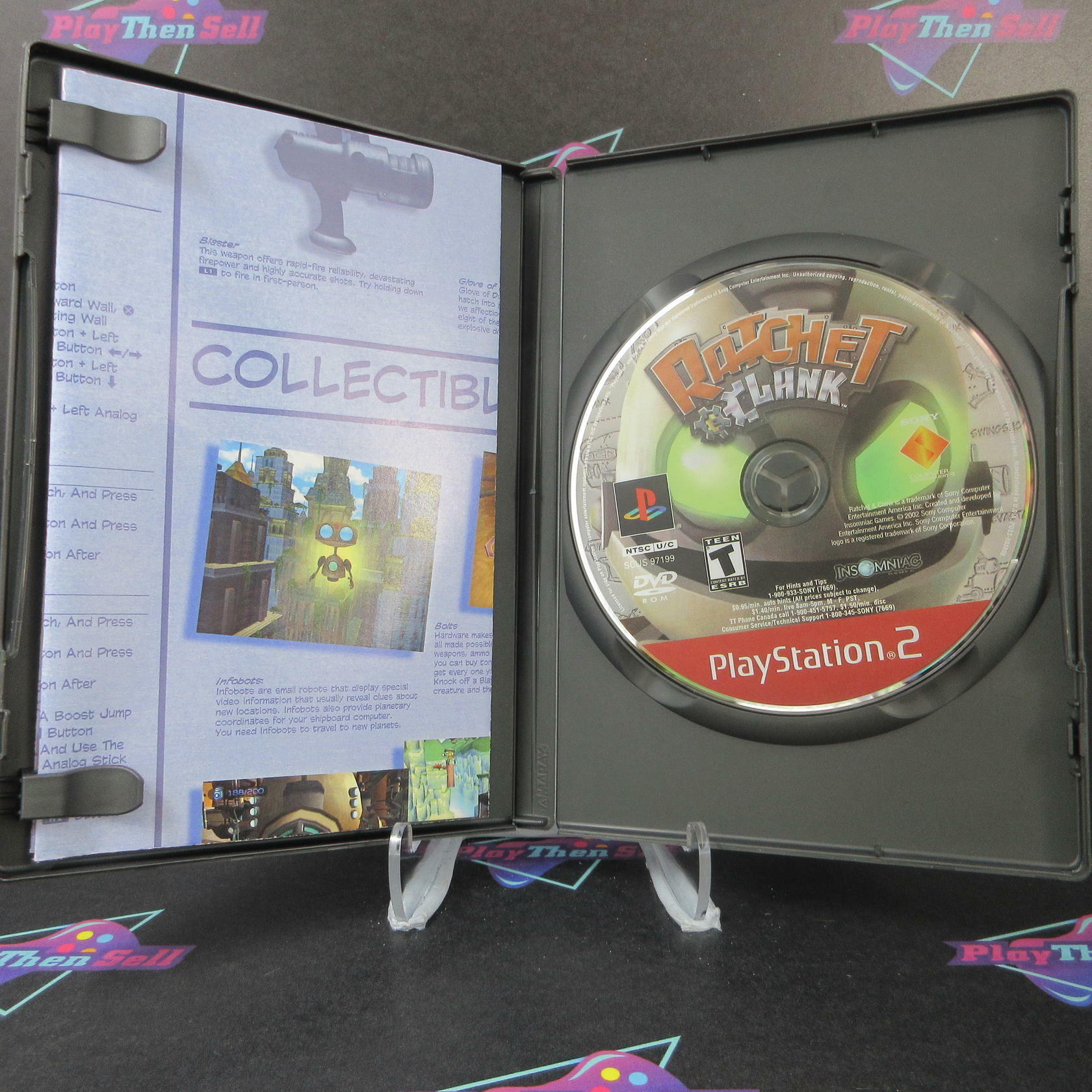 Ratchet & Clank GH PS2 PlayStation 2 + Reg Card - Like New