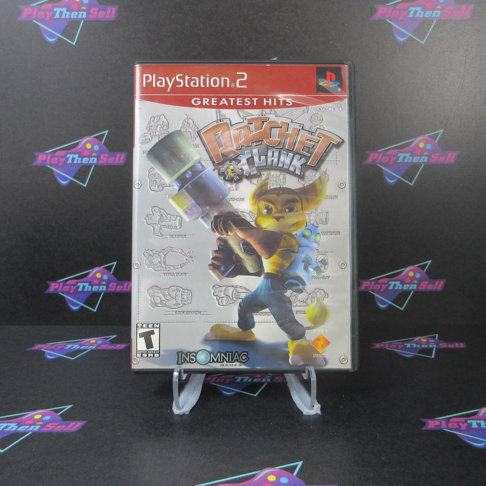 Ratchet & Clank GH PS2 PlayStation 2 + Reg Card - Like New