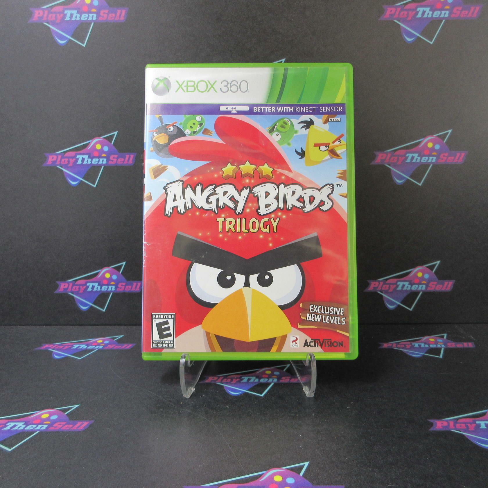 Angry Birds Trilogy Microsoft Xbox 360 AD Complete CIB - Very Good