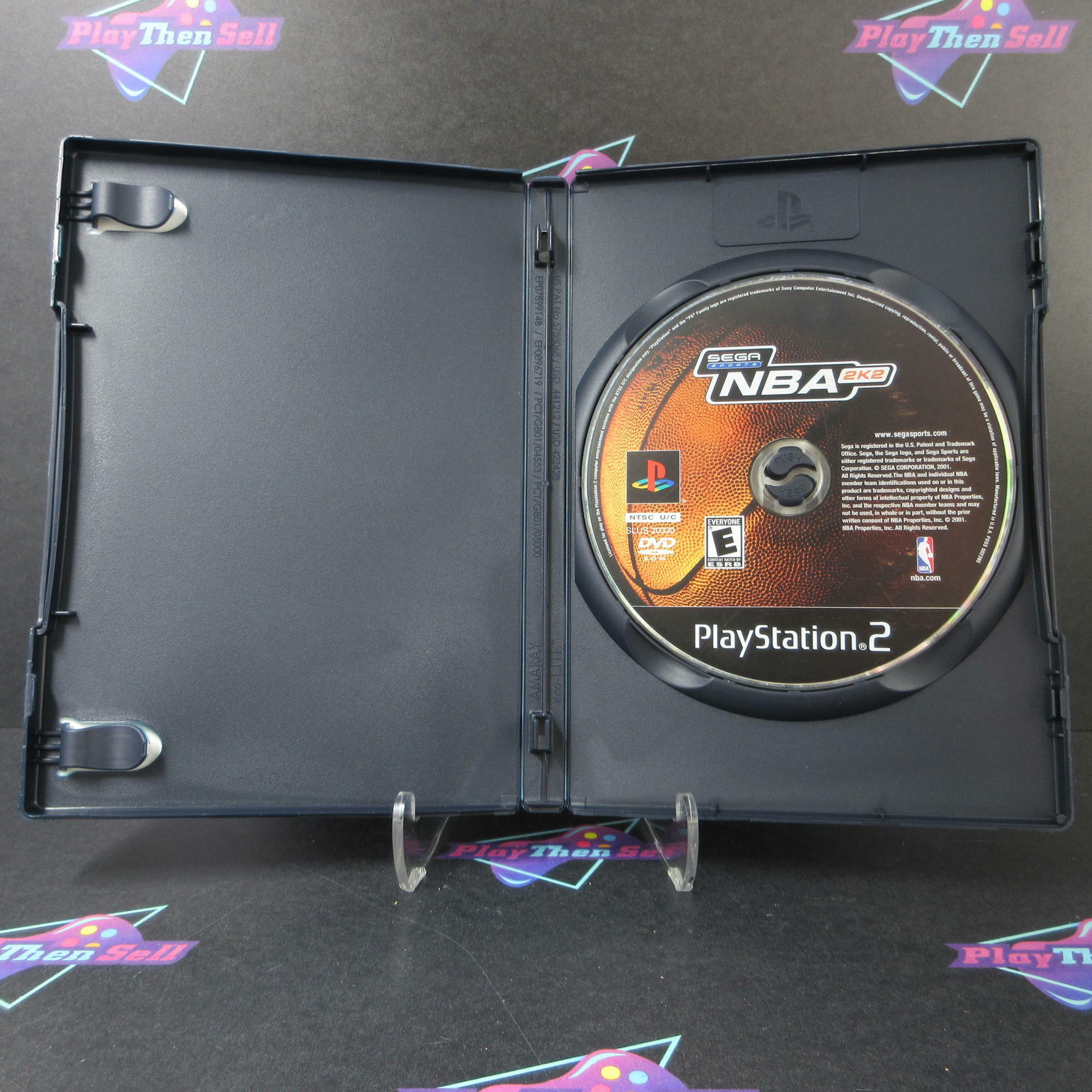 NBA 2K2 PS2 PlayStation 2 - Very Good