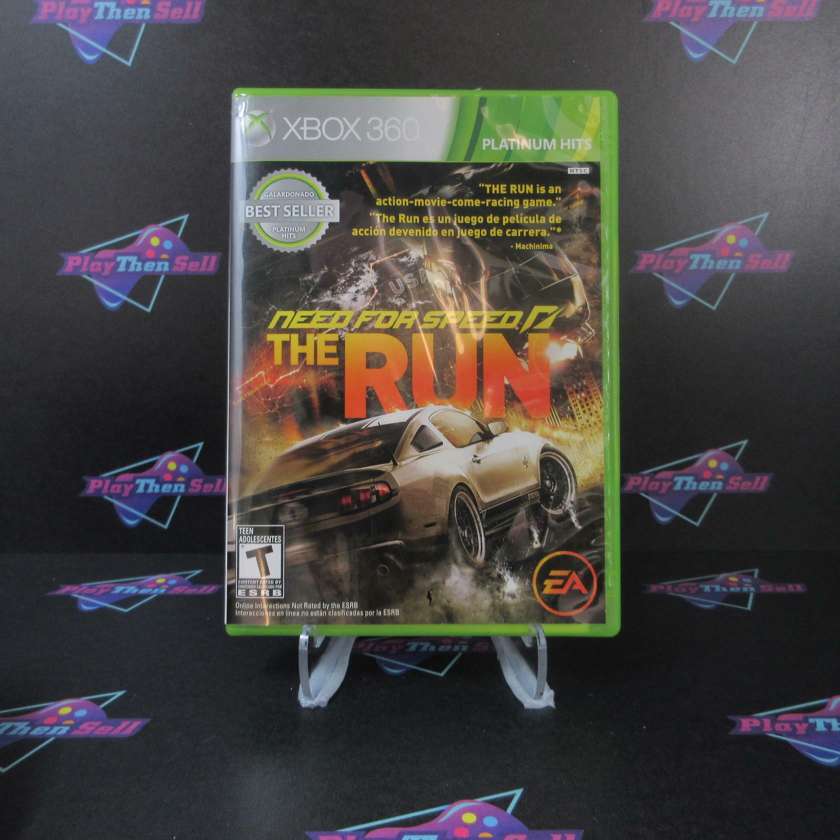 Need For Speed The Run Xbox 360 Platinum Hits - Like New