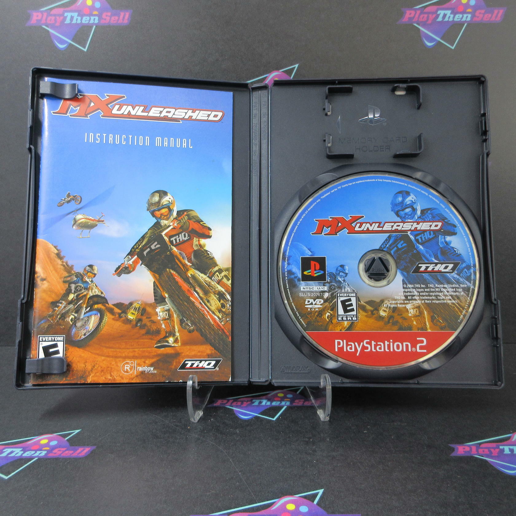 MX Unleashed GH PS2 PlayStation 2 AD Complete CIB - Very Good