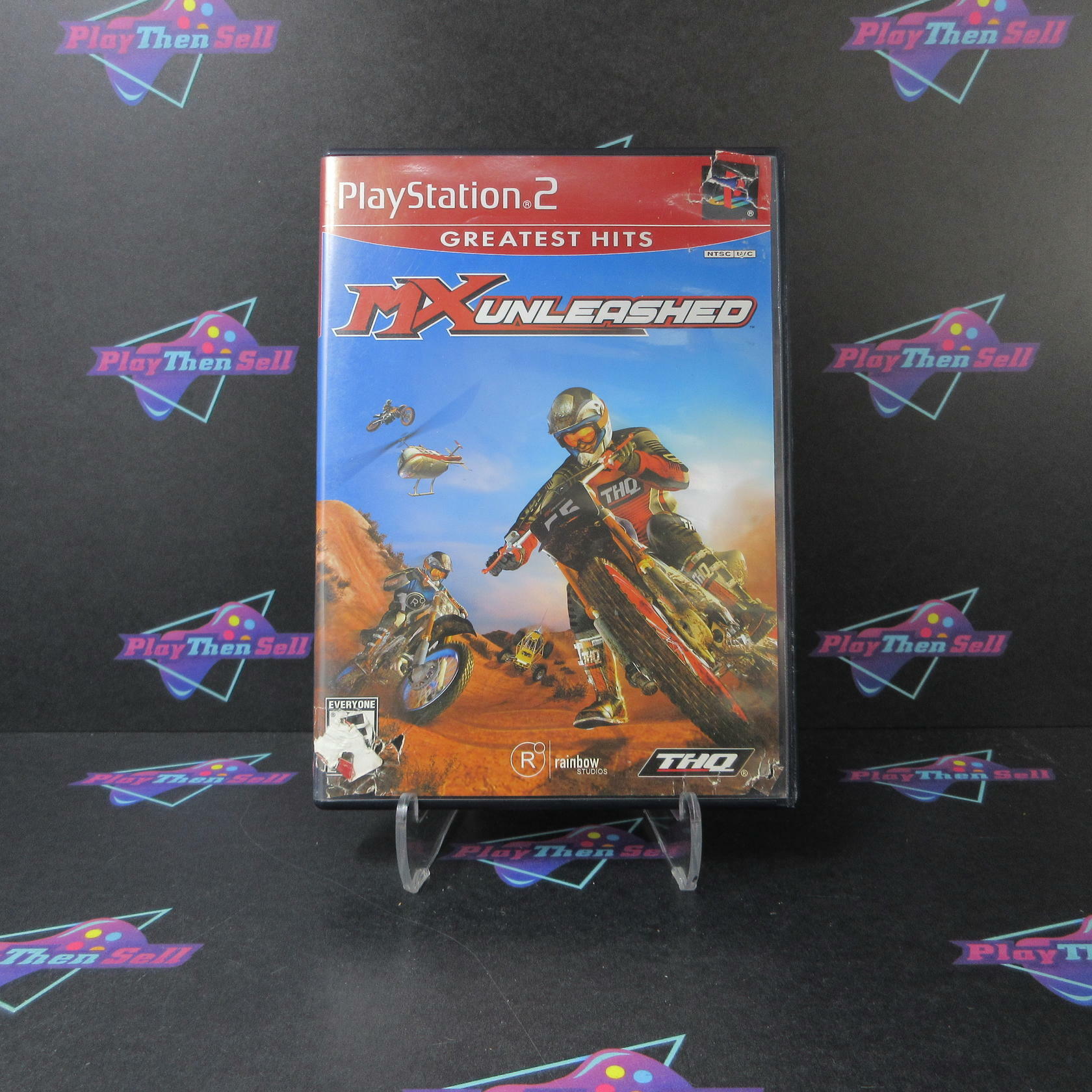MX Unleashed GH PS2 PlayStation 2 AD Complete CIB - Very Good