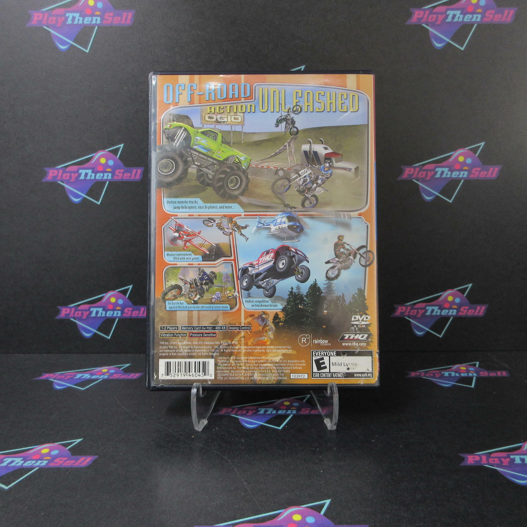 MX Unleashed GH PS2 PlayStation 2 AD Complete CIB - Very Good