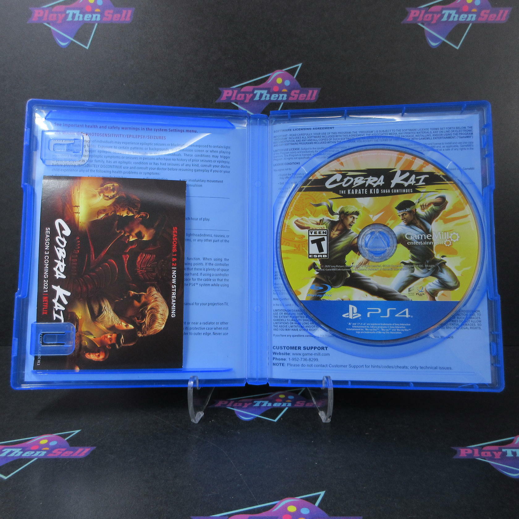 Cobra Kai The Karate Kid Saga Continues PS4 PlayStation 4 - Like New
