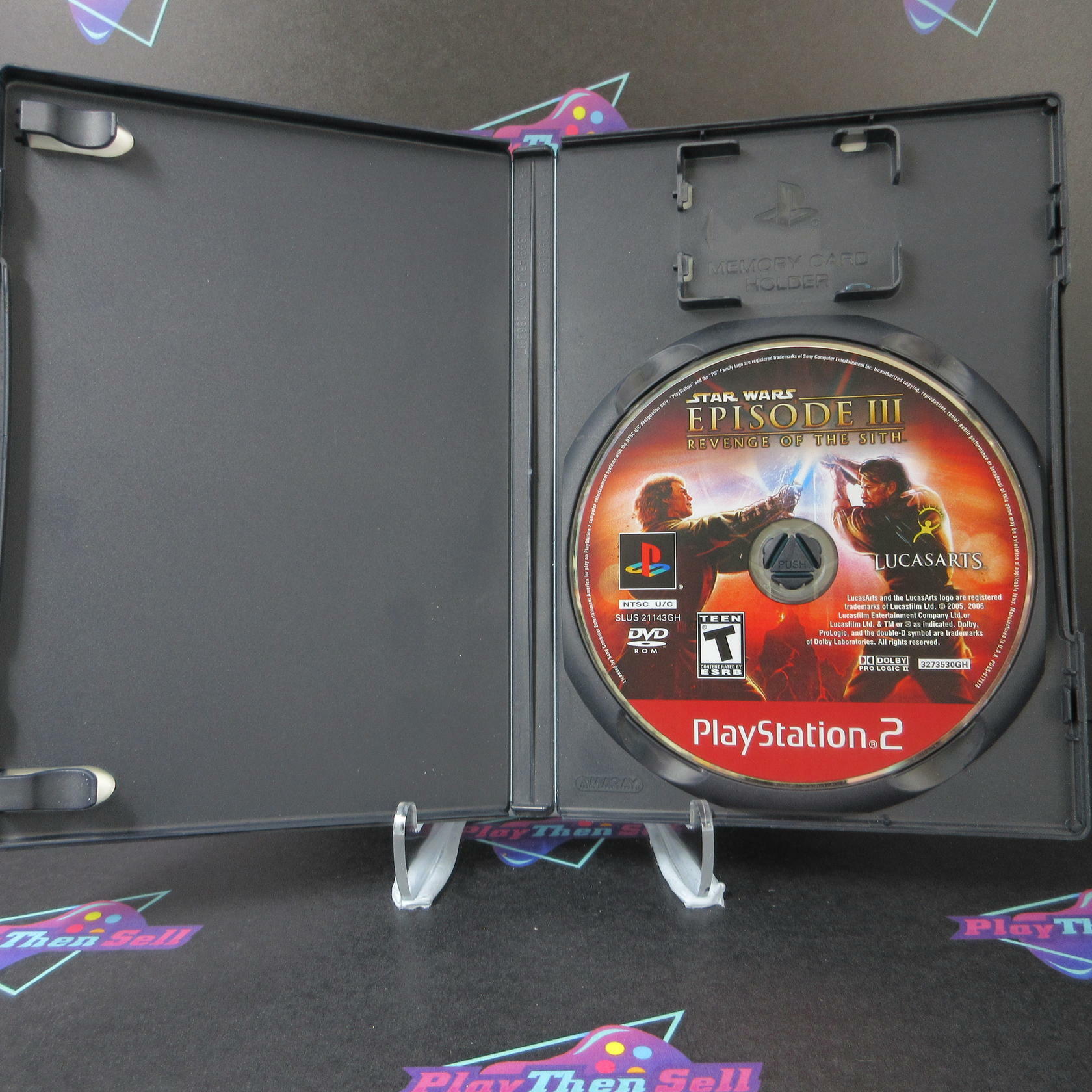 Star Wars Episode III Revenge of the Sith PS2 PlayStation 2 GH - Very Good