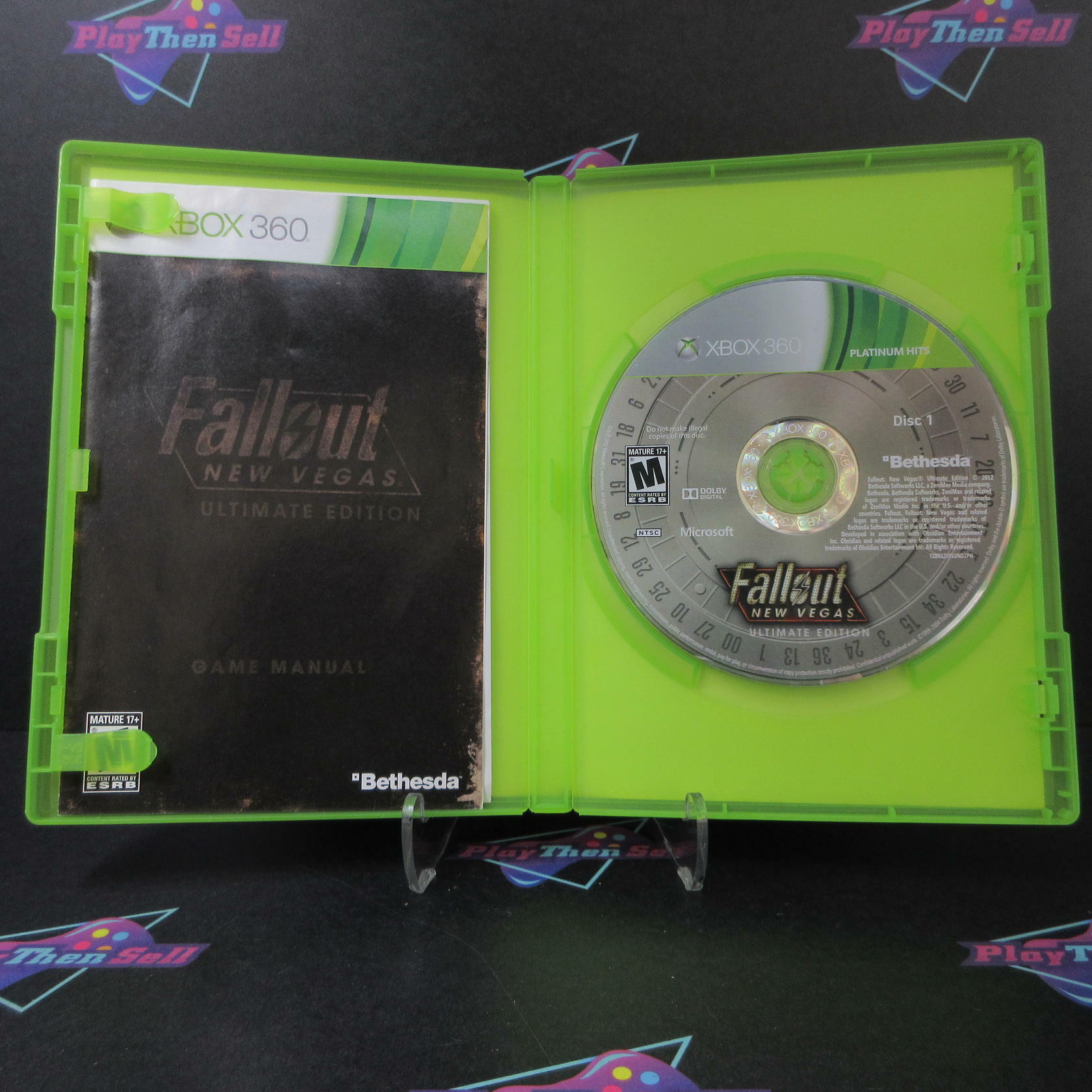 Fallout New Vegas Ultimate Edition PH Xbox 360 AD Complete CIB - Very Good