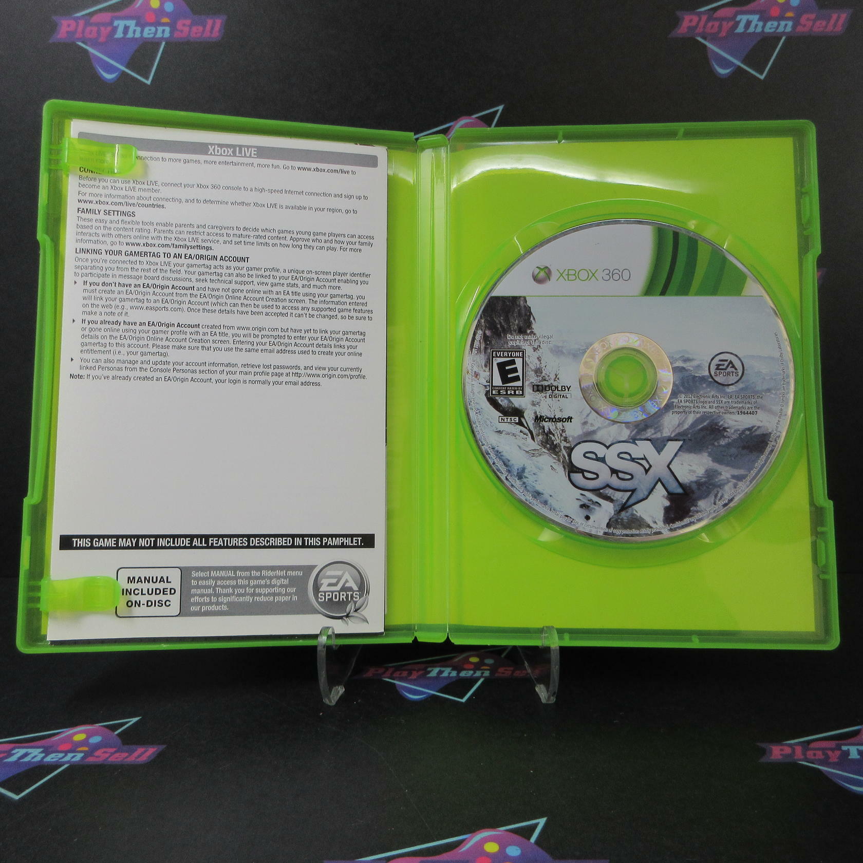 SSX Xbox 360 AD Complete CIB - Very Good