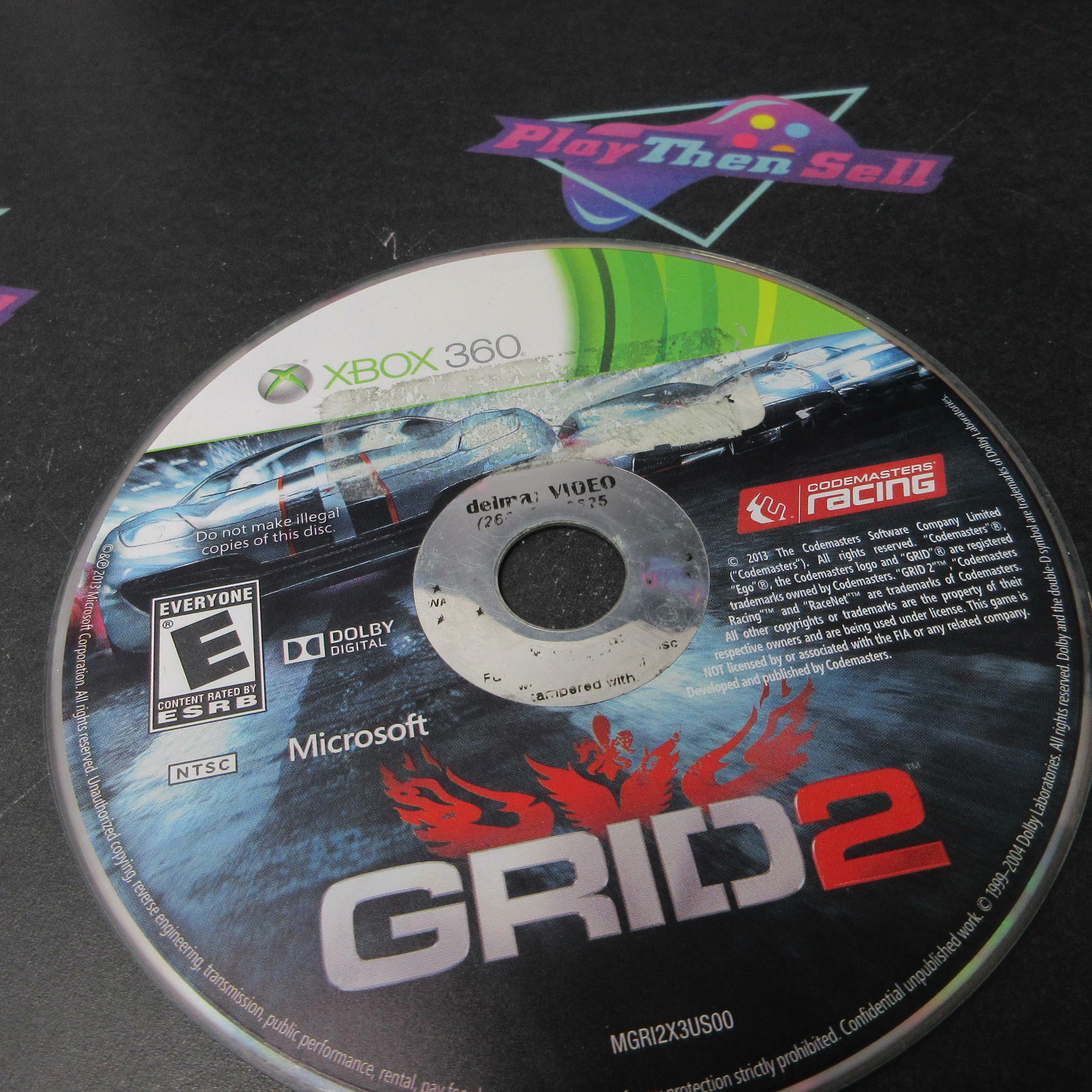 GRID 2 Xbox 360 AD/DD/NM - Very Good