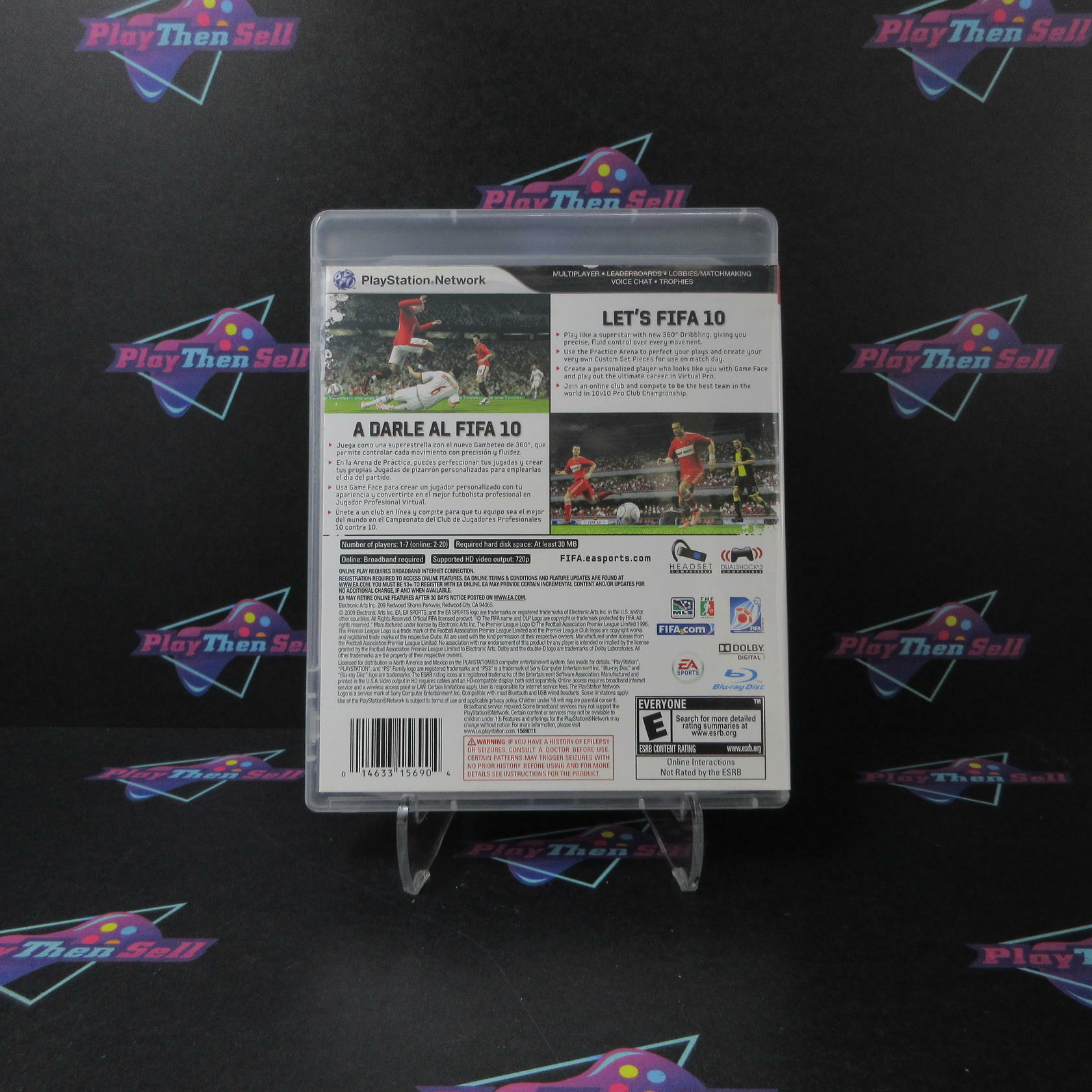 Fifa Soccer 10 PS3 PlayStation 3 - Very Good