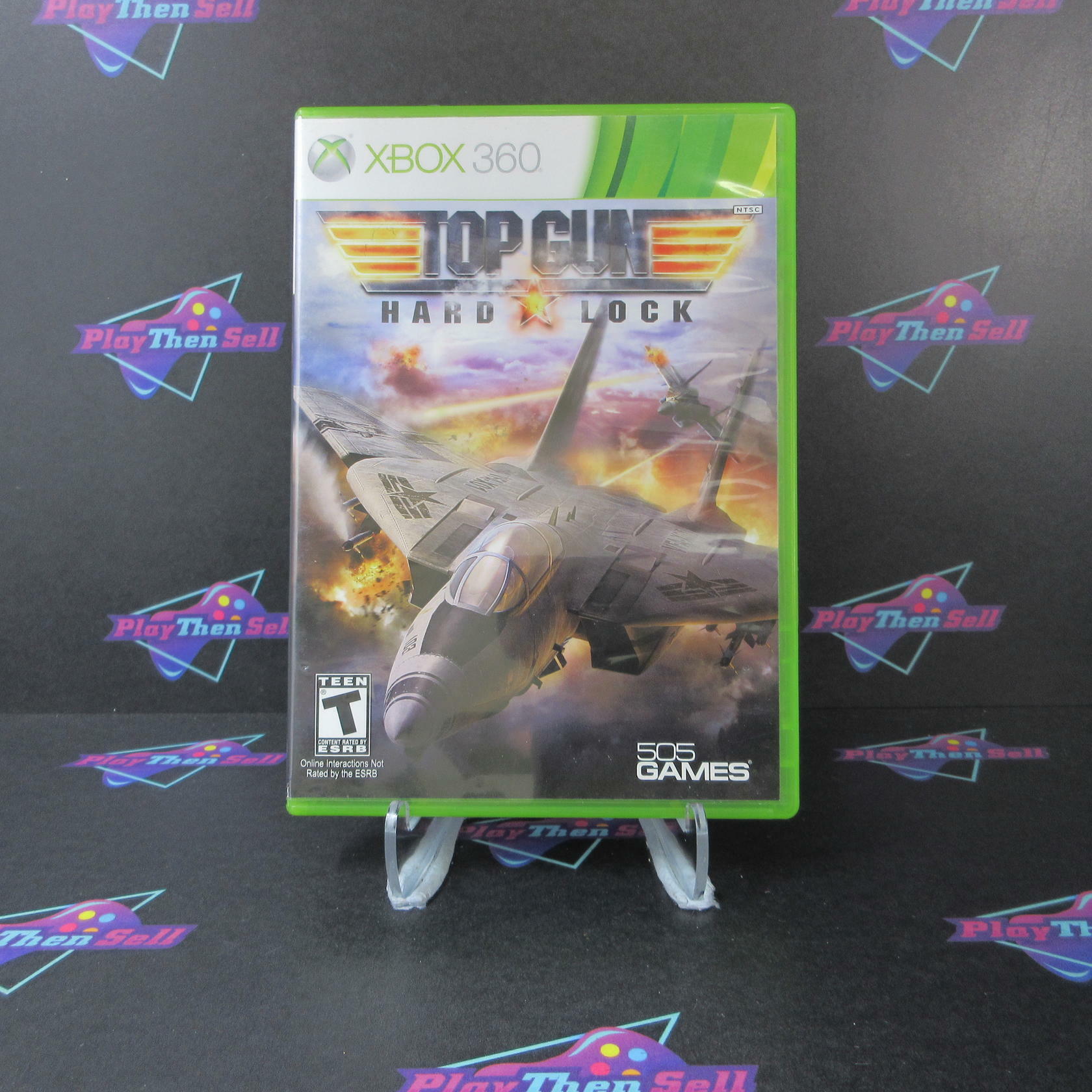 Top Gun Hardlock Xbox 360 AD Complete CIB - Very Good