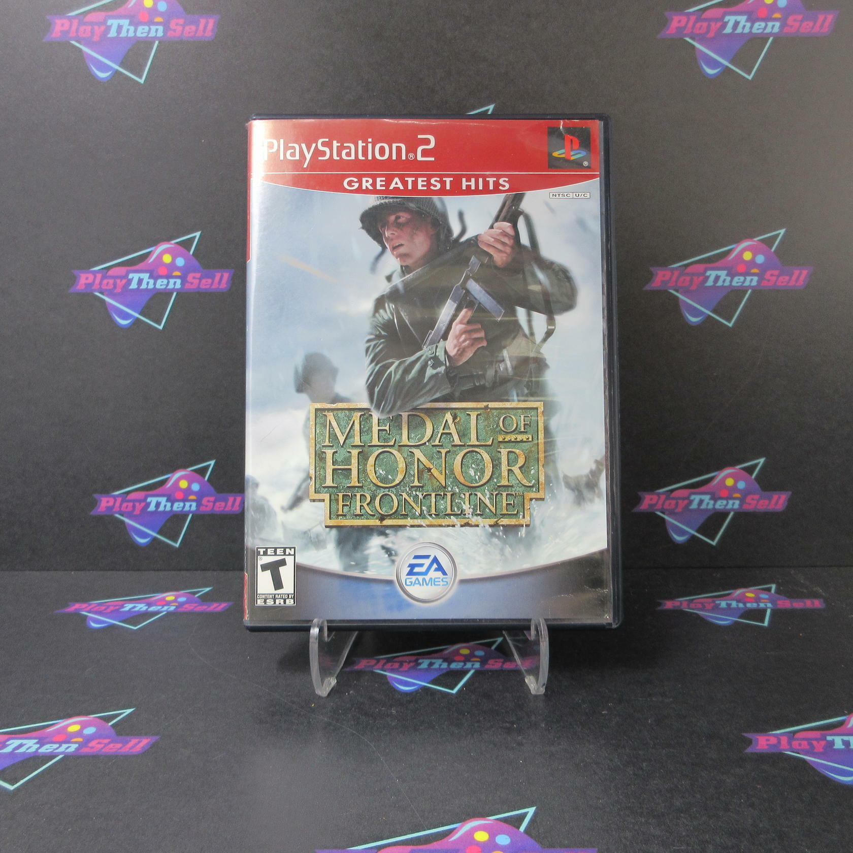 Medal of Honor Frontline GH PS2 PlayStation 2 AD/NM - Very Good