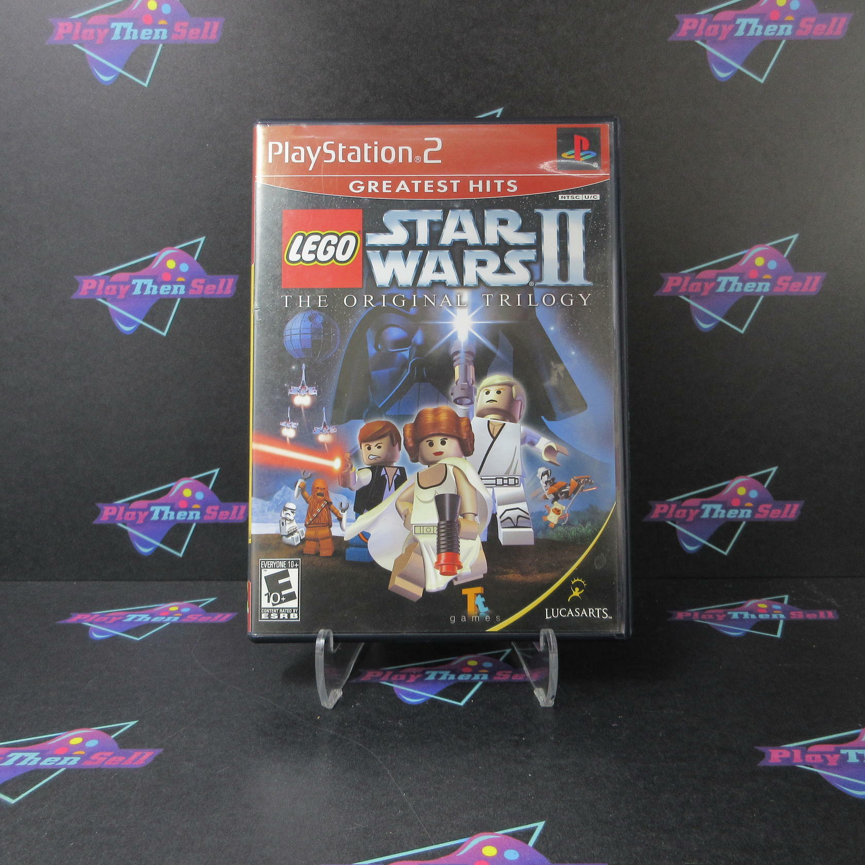 LEGO Star Wars II The Original Trilogy PS2 GH BL Disc - Very Good