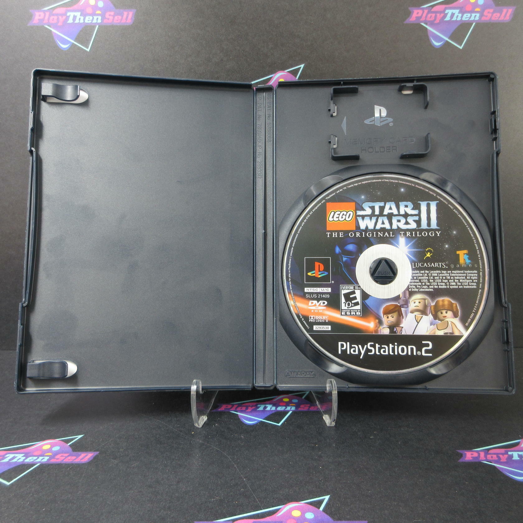 Lego Star Wars II The Original Trilogy GH PS2 PlayStation 2 BL Disc- AD/DD/NM - Very Good