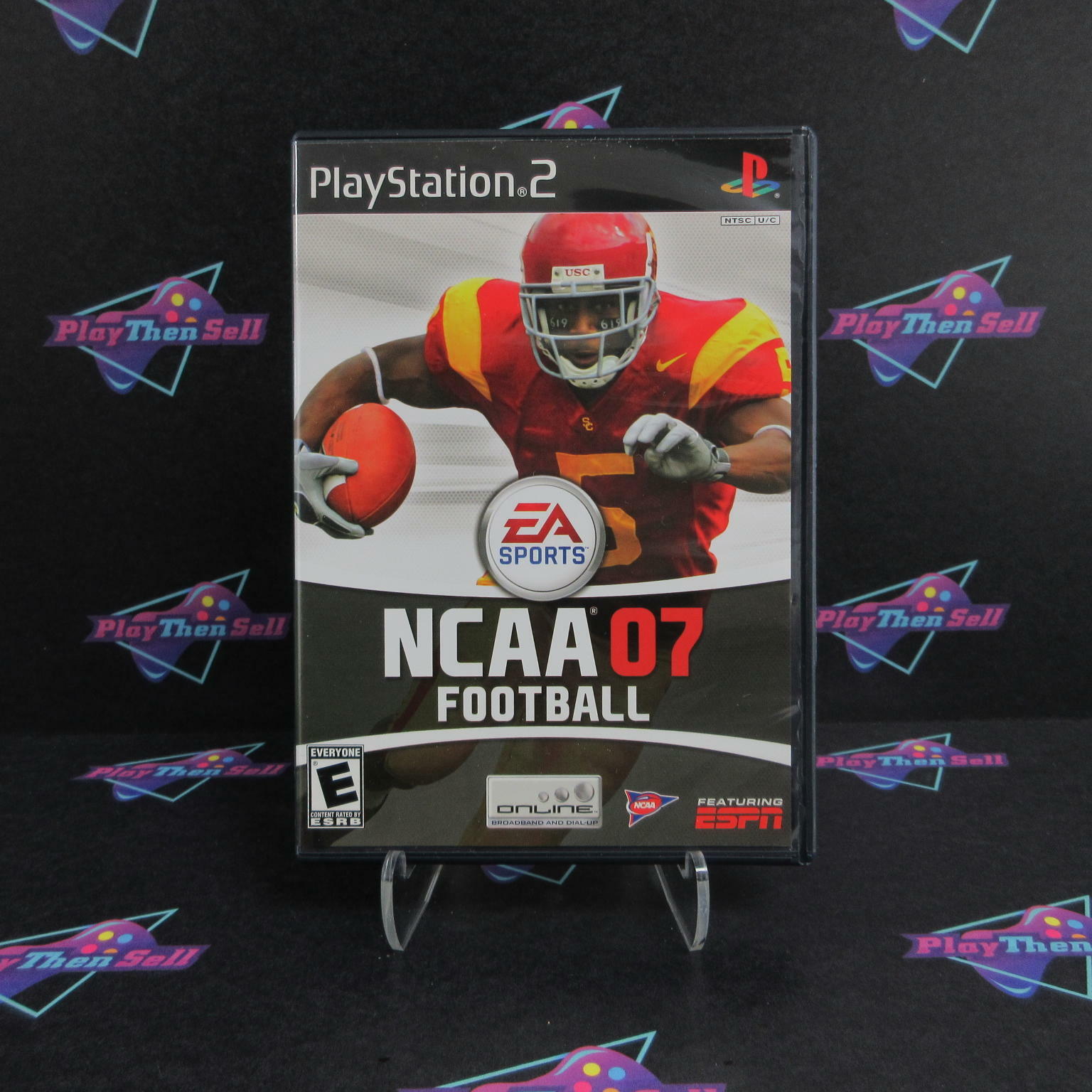 NCAA Football 07 PS2 PlayStation 2 - Very Good