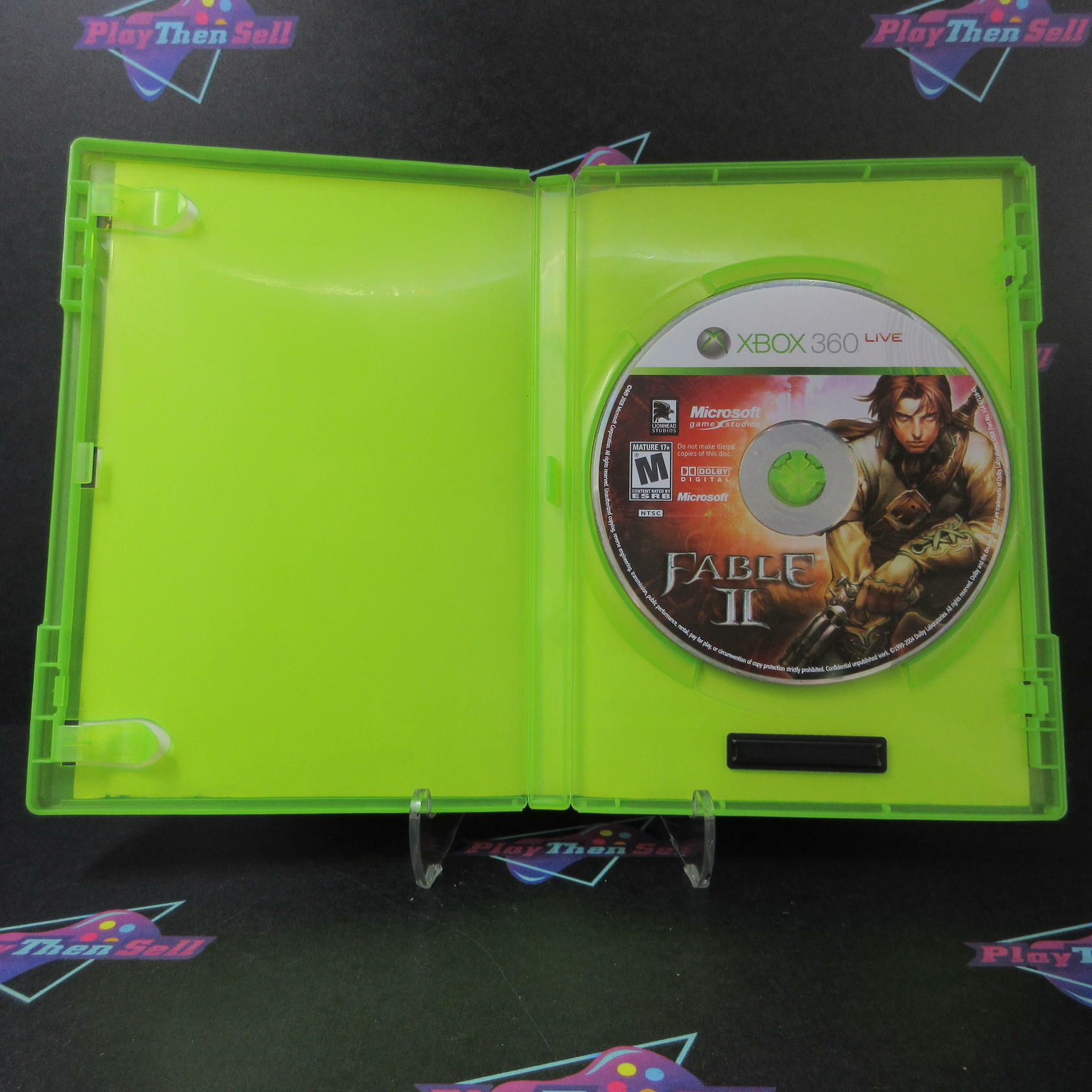 Fable II GameStop Promo Art Xbox 360 AD/DD/NM - Very Good