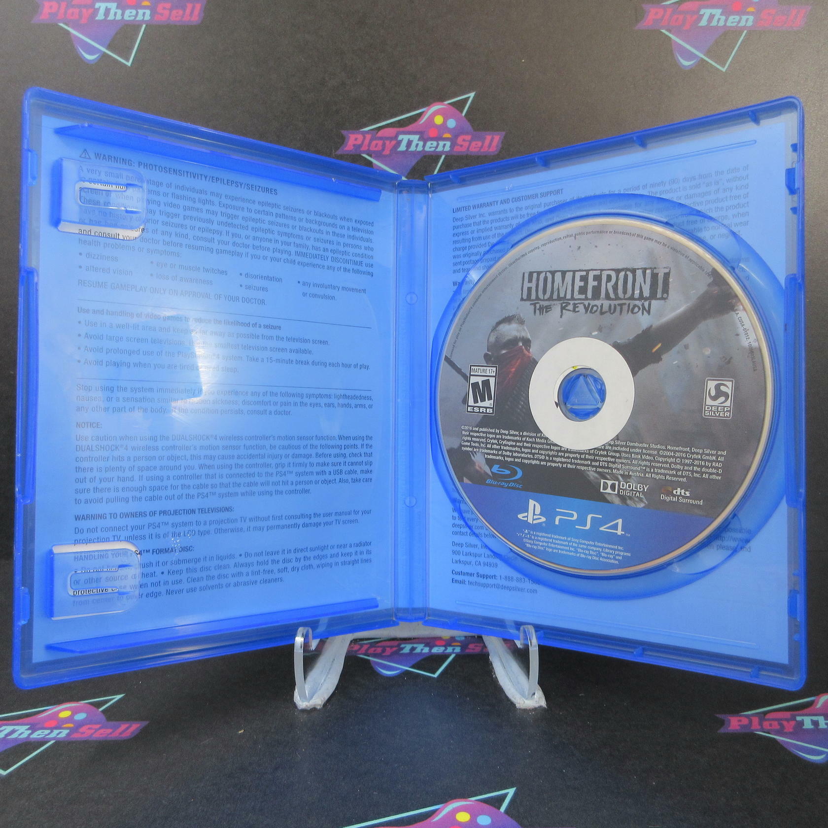 Homefront The Revolution PS4 PlayStation 4 DD Complete CIB - Very Good