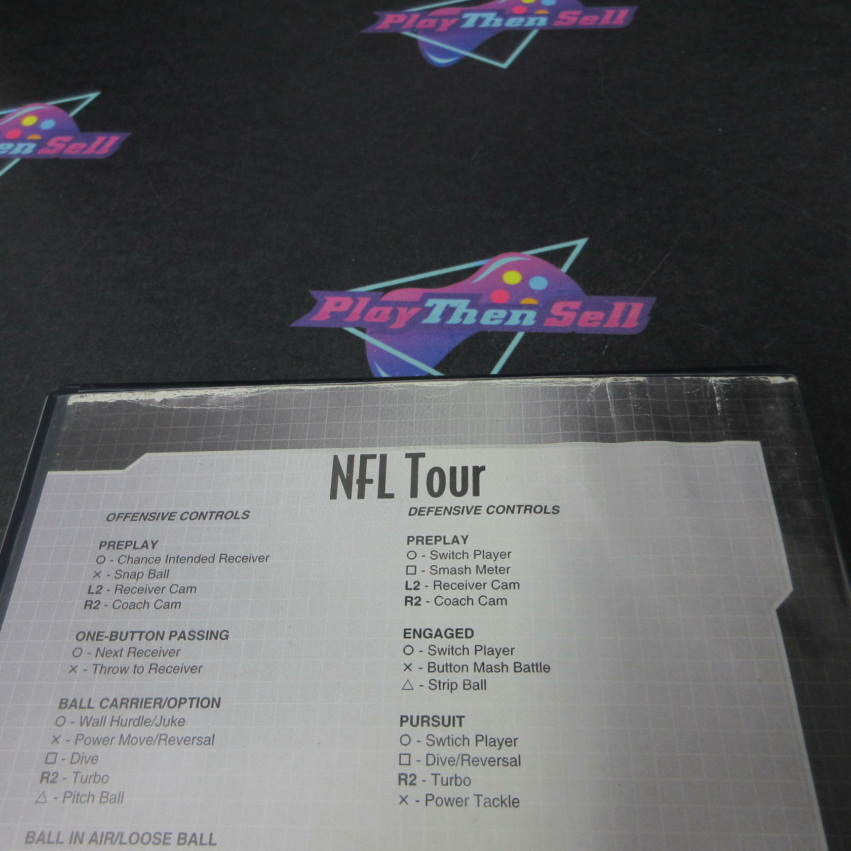 NFL Tour Rental Art PS3 PlayStation 3 AD/DD/NM - Very Good
