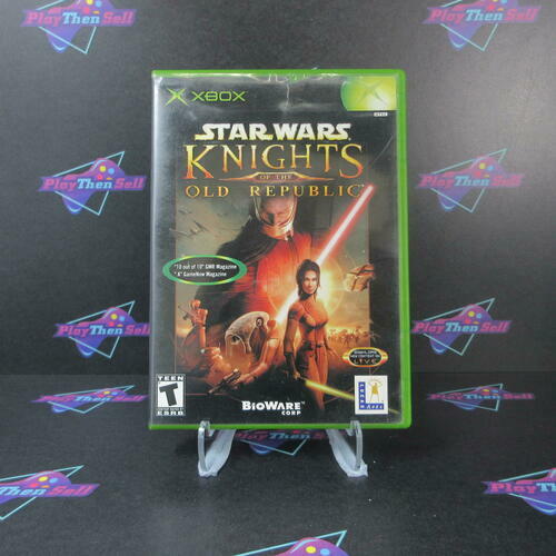 Star Wars Knights of the Old Republic Xbox AD/NM + Reg Card - Very Good