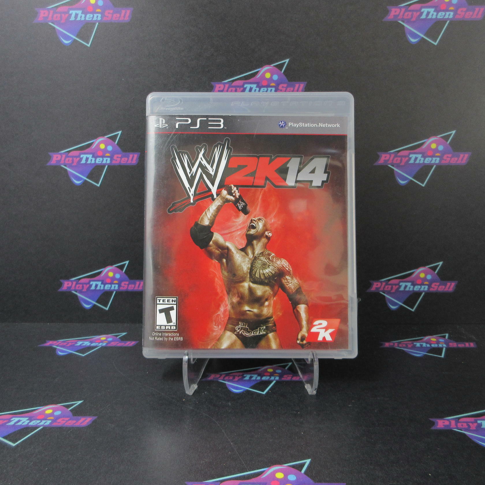 WWE 2K14 PS3 Playstation 3 AD/DD Complete CIB - Very Good