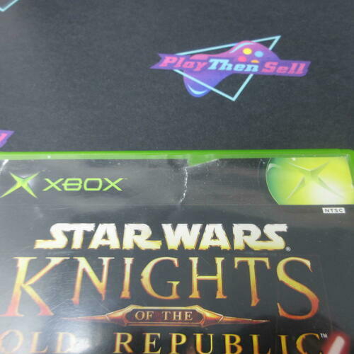Star Wars Knights of the Old Republic Xbox AD/NM + Reg Card - Very Good