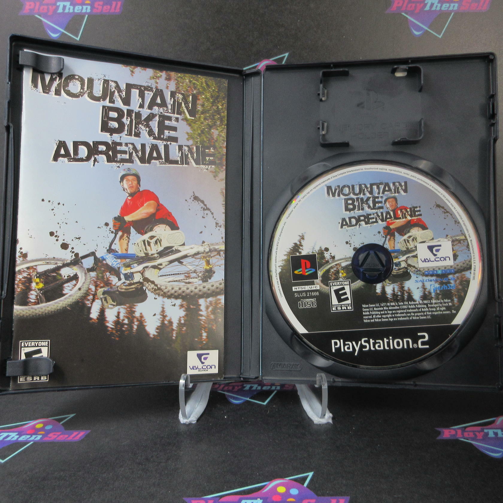 Mountain Bike Adrenaline PS2 PlayStation 2 AD Complete CIB - Very Good