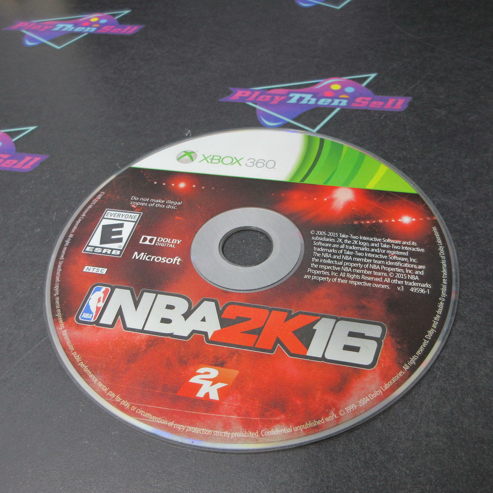 NBA 2K16 Xbox 360 DD Complete CIB - Very Good