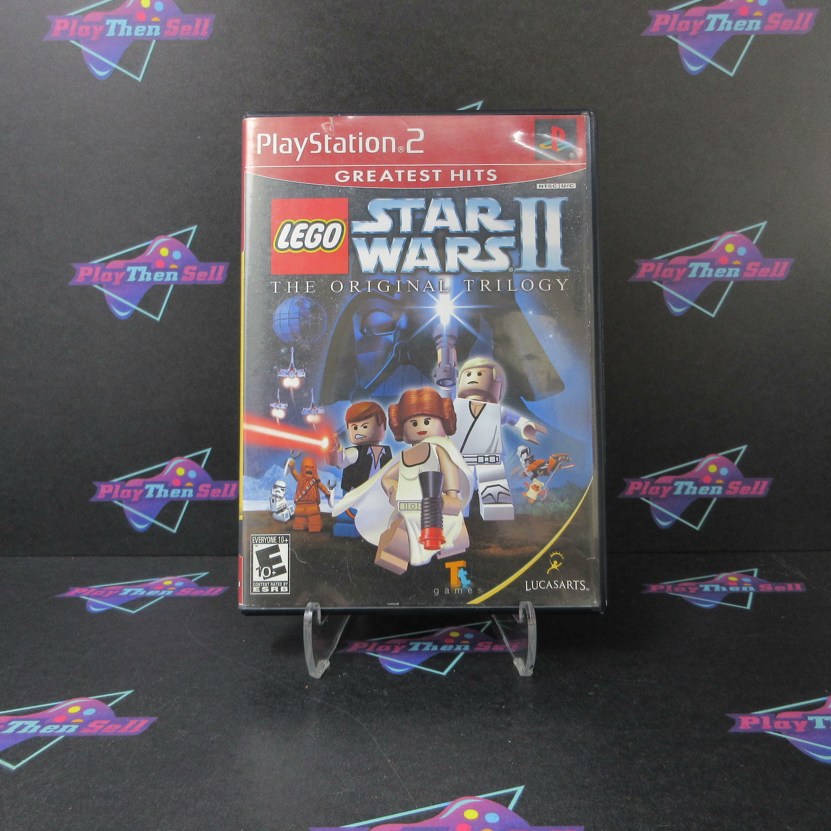 Lego Star Wars II The Original Trilogy GH PS2 PlayStation 2 BL Disc- AD/DD/NM - Very Good