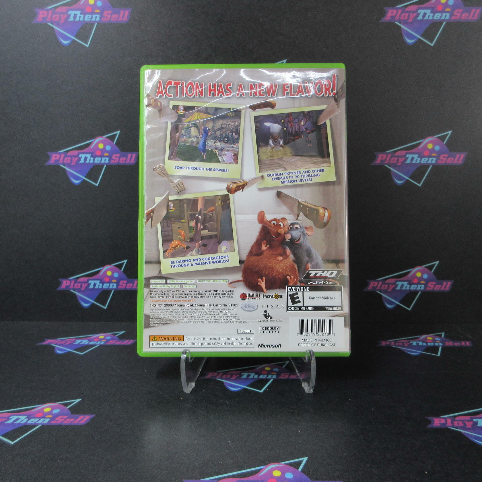 Ratatouille Xbox 360 - Very Good