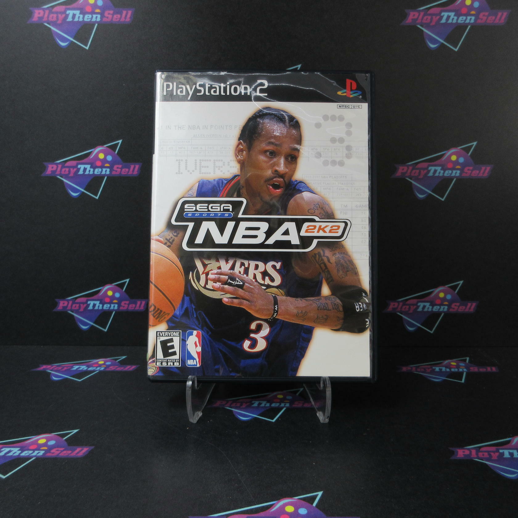 NBA 2K2 PS2 PlayStation 2 - Very Good