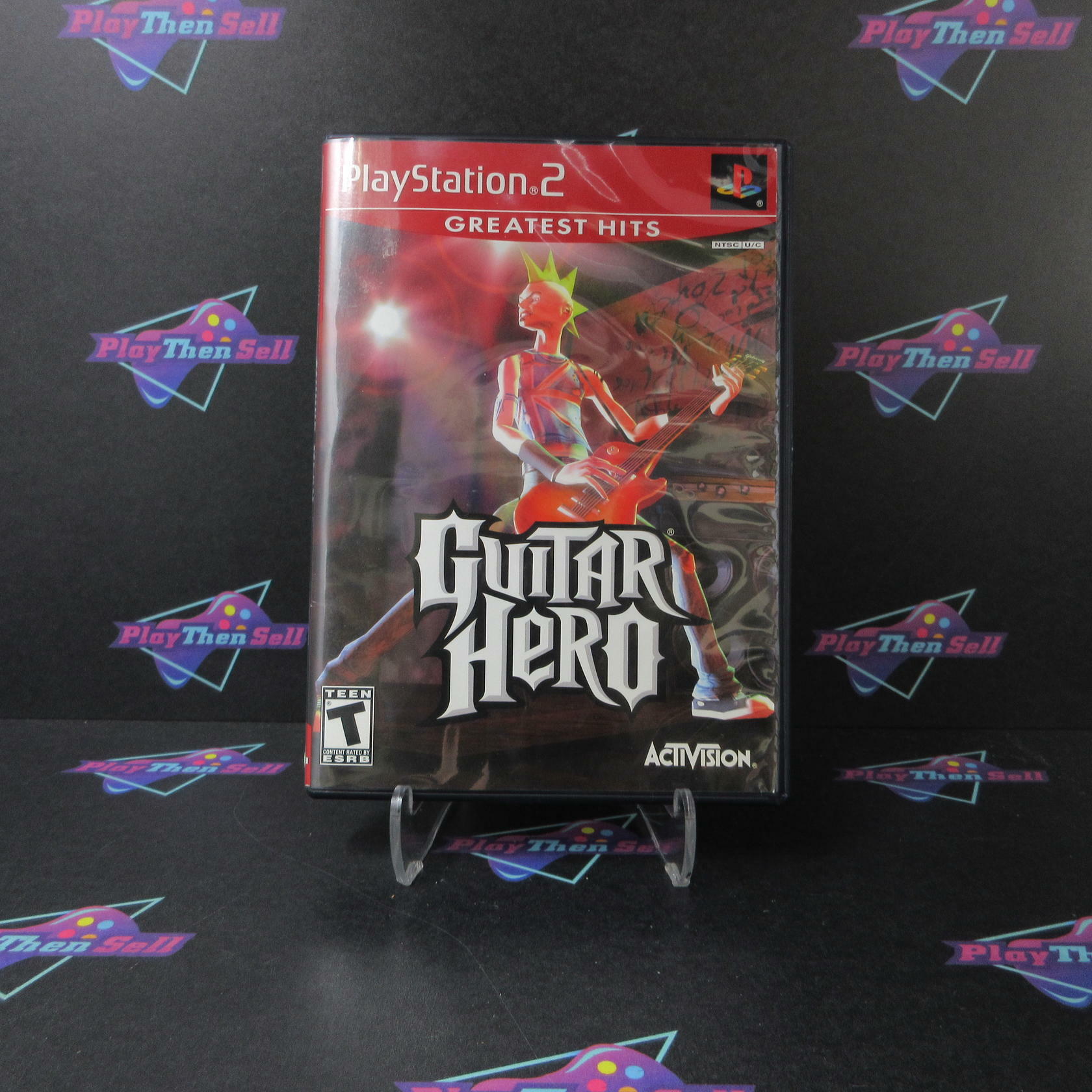 Guitar Hero Game Only PS2 PlayStation 2 Greatest Hits - Very Good