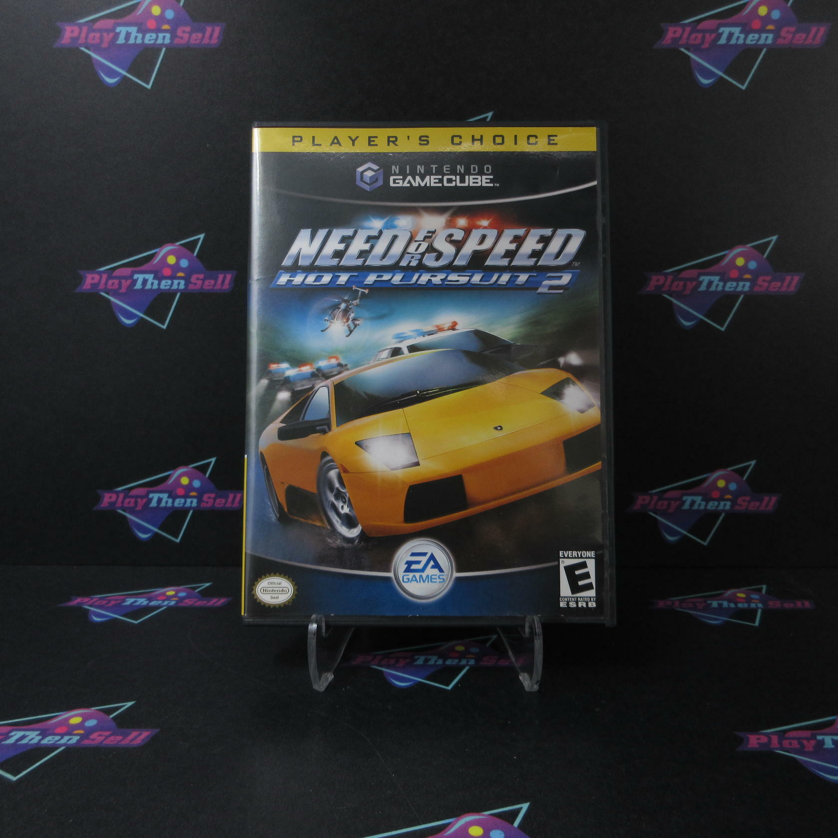 Need for Speed Hot Pursuit 2 Player's Choice Nintendo Gamecube - Like New