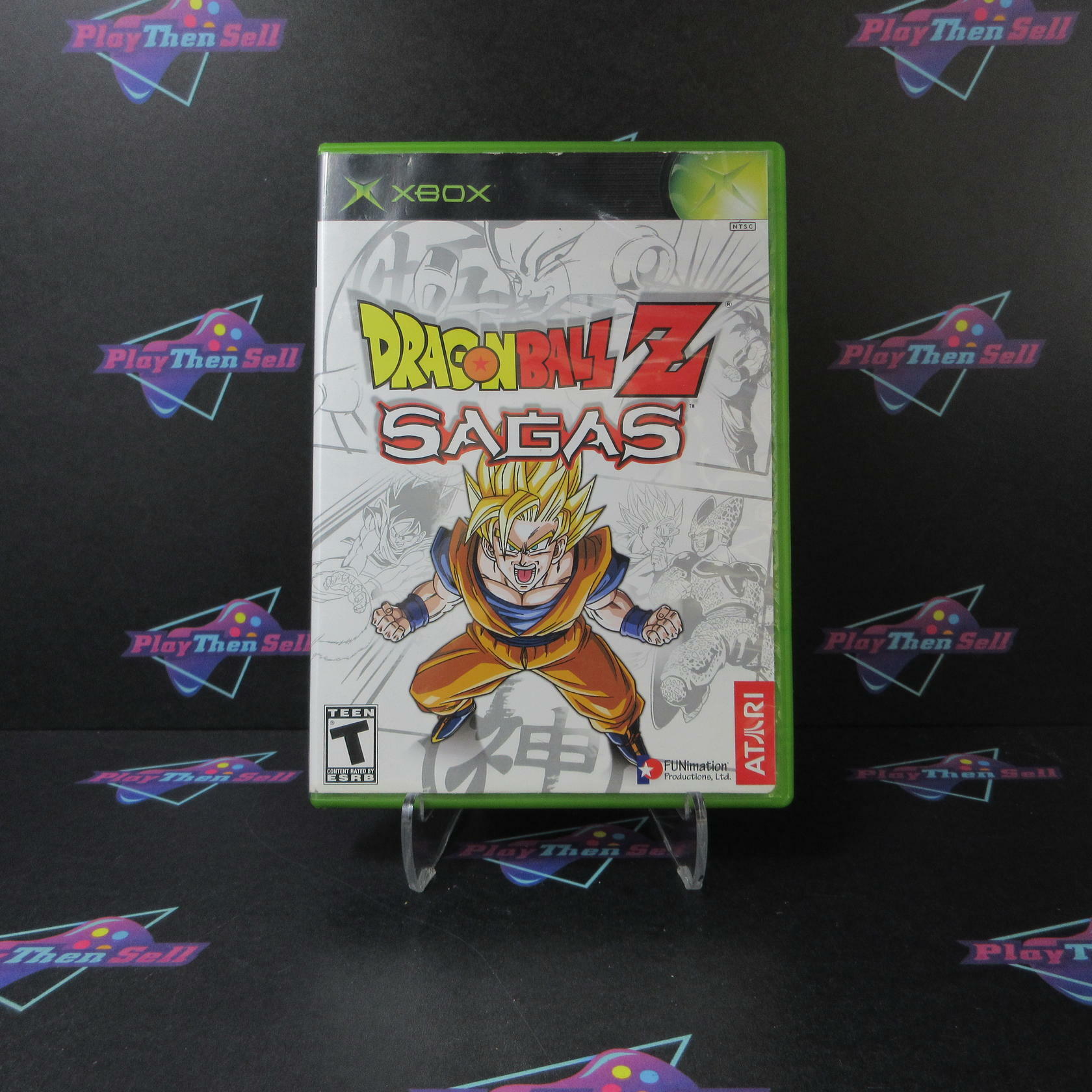 Dragon Ball Z Sagas Xbox AD Complete CIB - Very Good