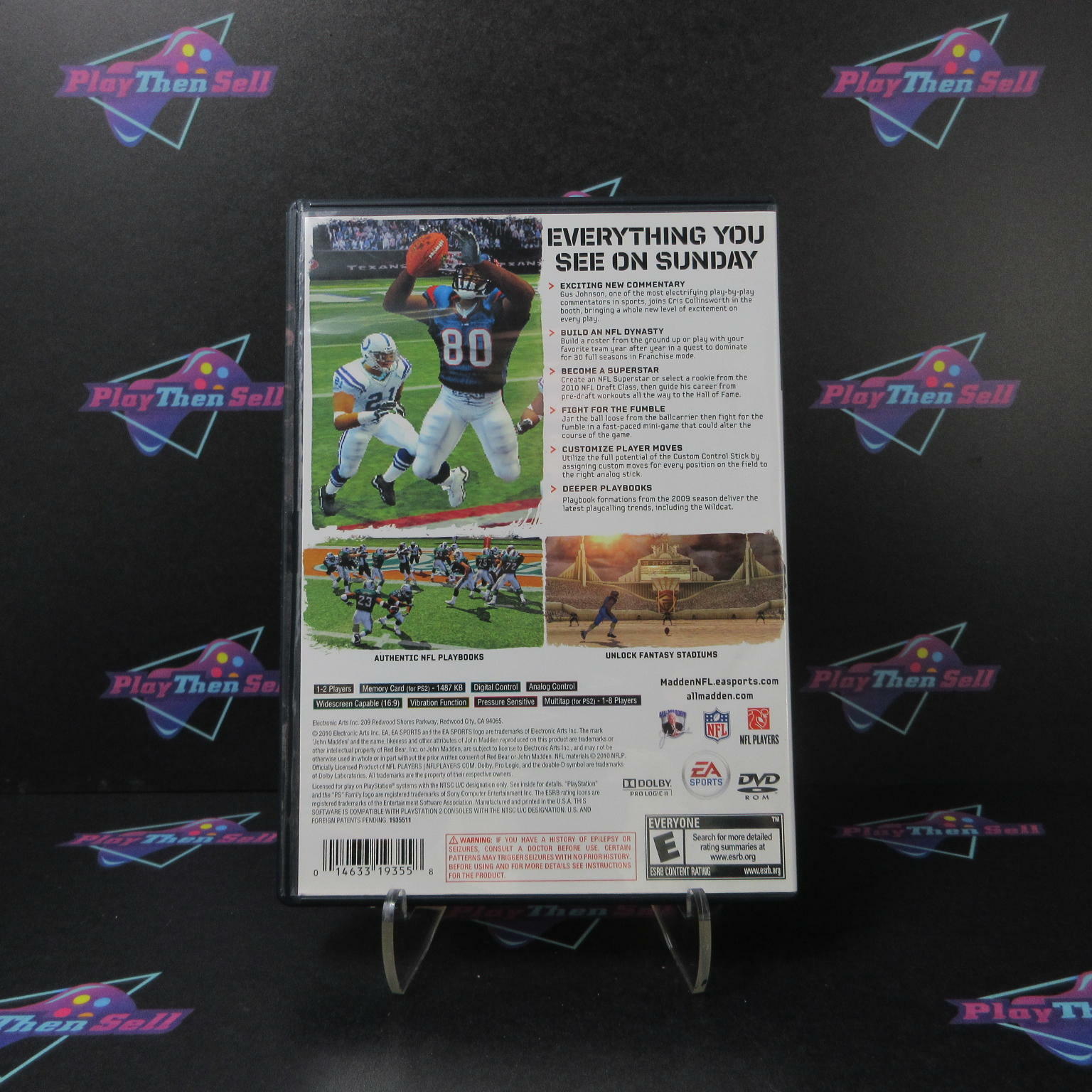 Madden NFL 11 PS2 PlayStation 2 - Like New