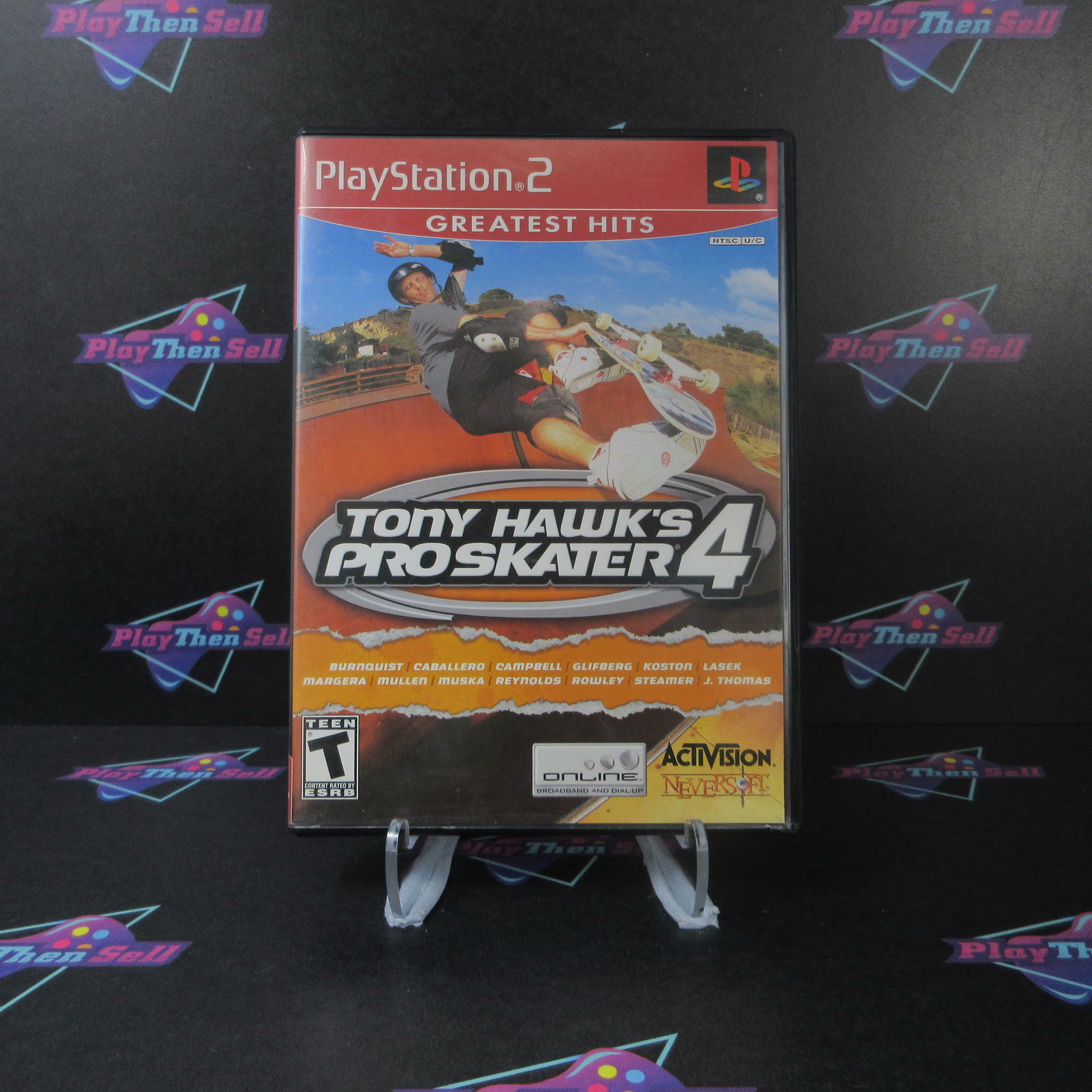 Tony Hawk Pro Skater 4 PS2 PlayStation 2 GH - Very Good