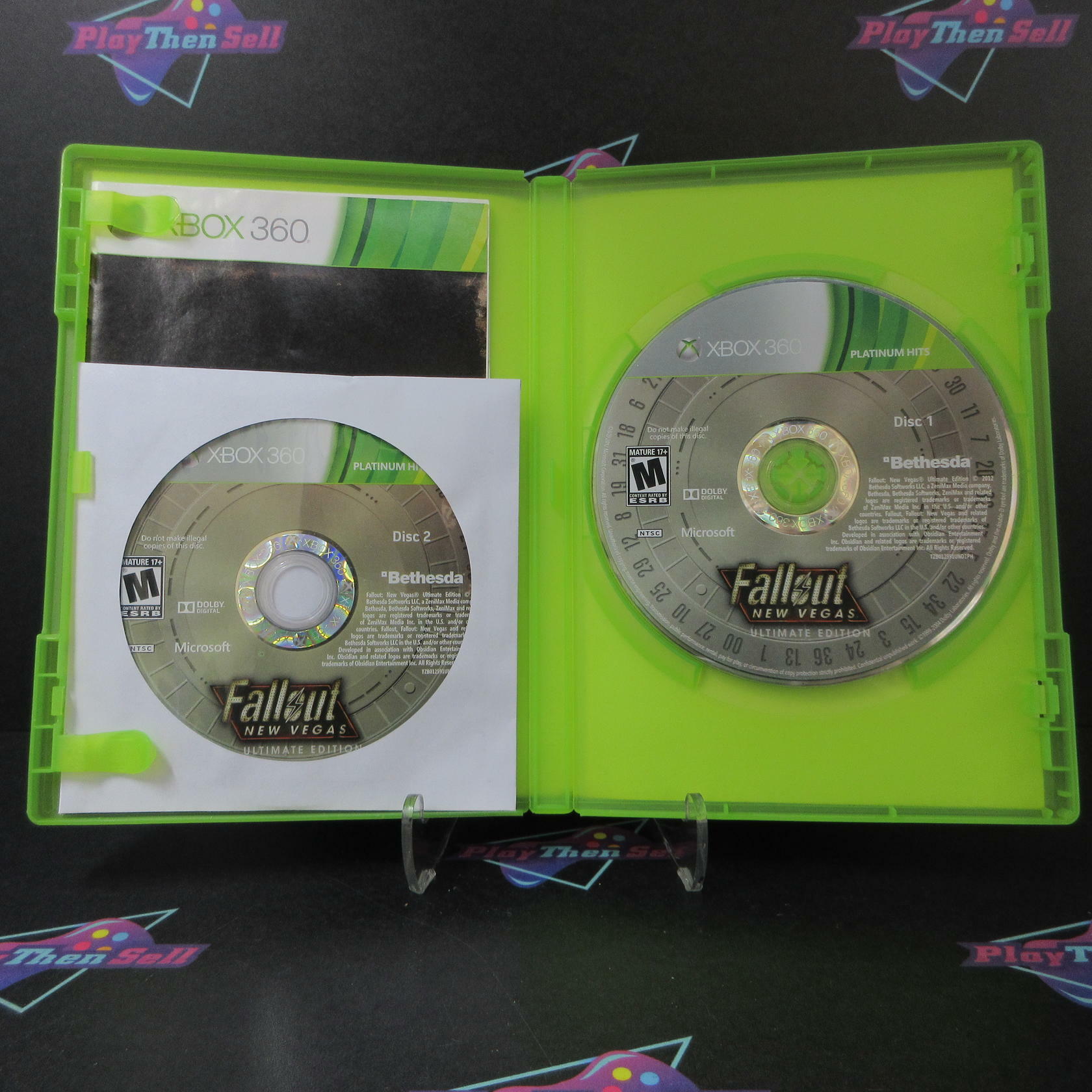 Fallout New Vegas Ultimate Edition PH Xbox 360 AD Complete CIB - Very Good