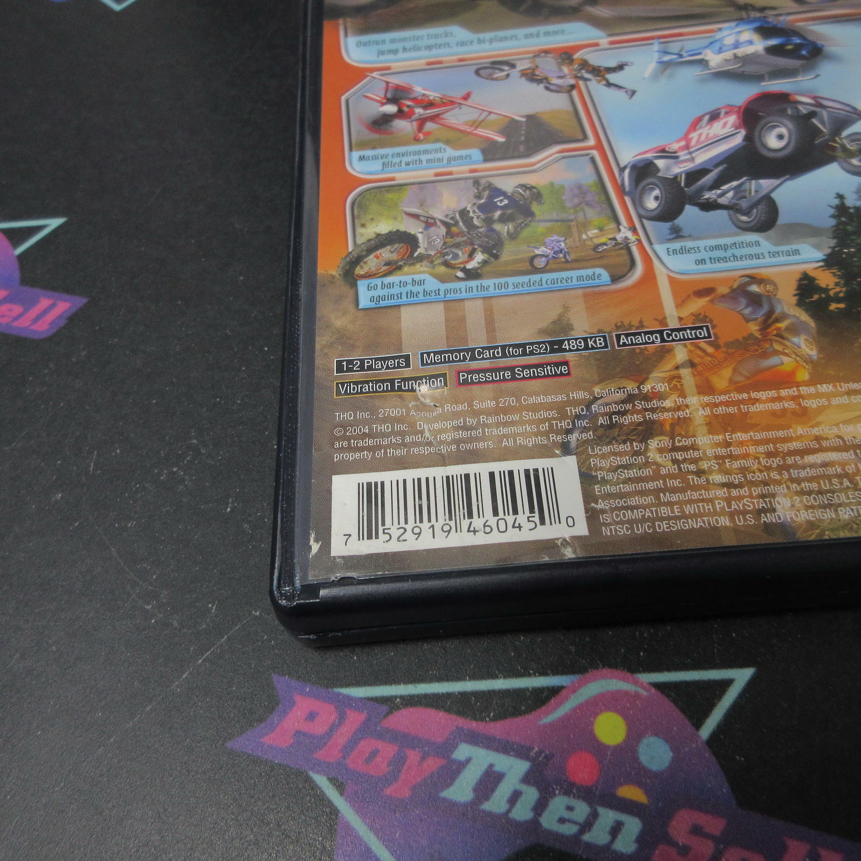 MX Unleashed GH PS2 PlayStation 2 AD Complete CIB - Very Good