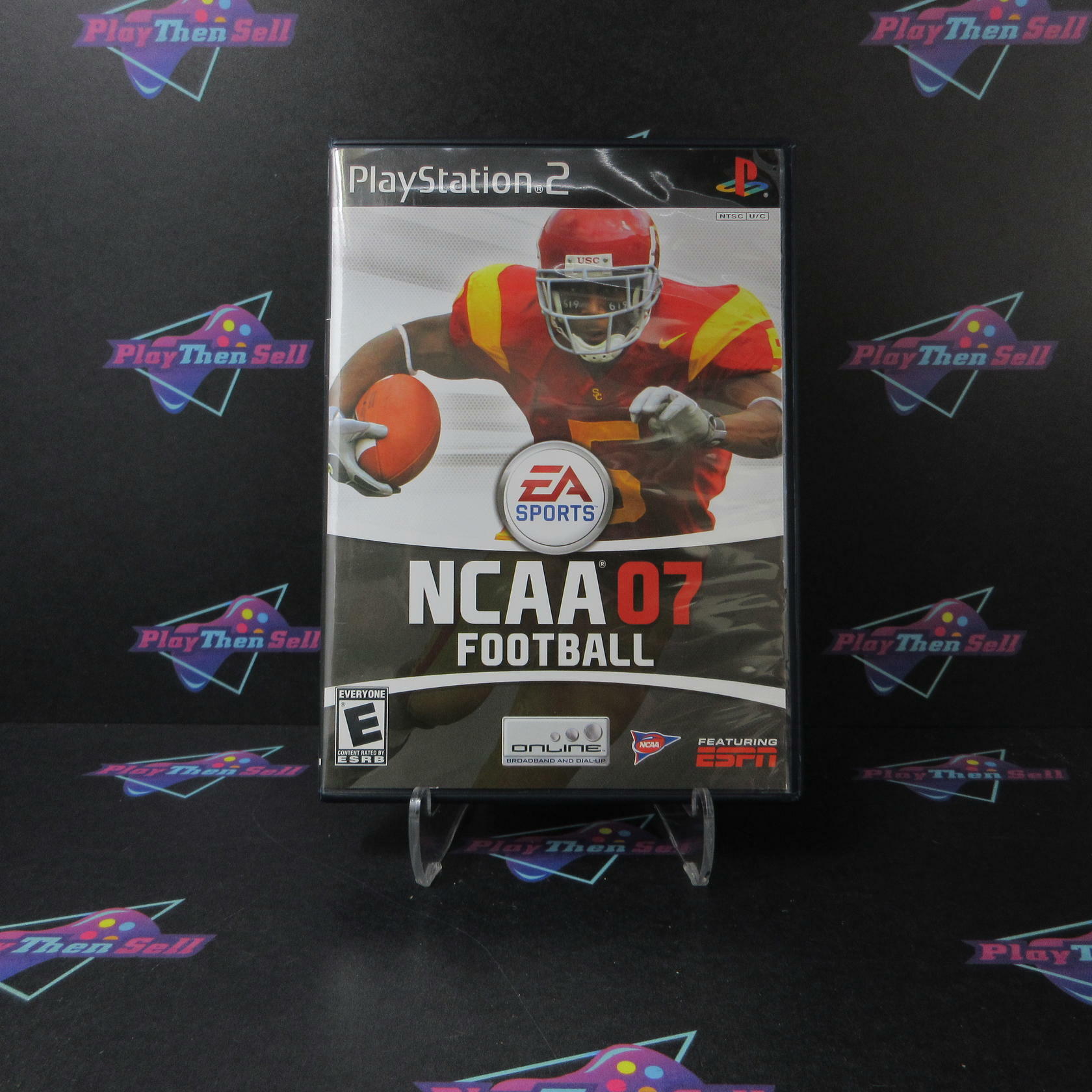 NCAA Football 07 PS2 PlayStation 2 AD/NM - Very Good